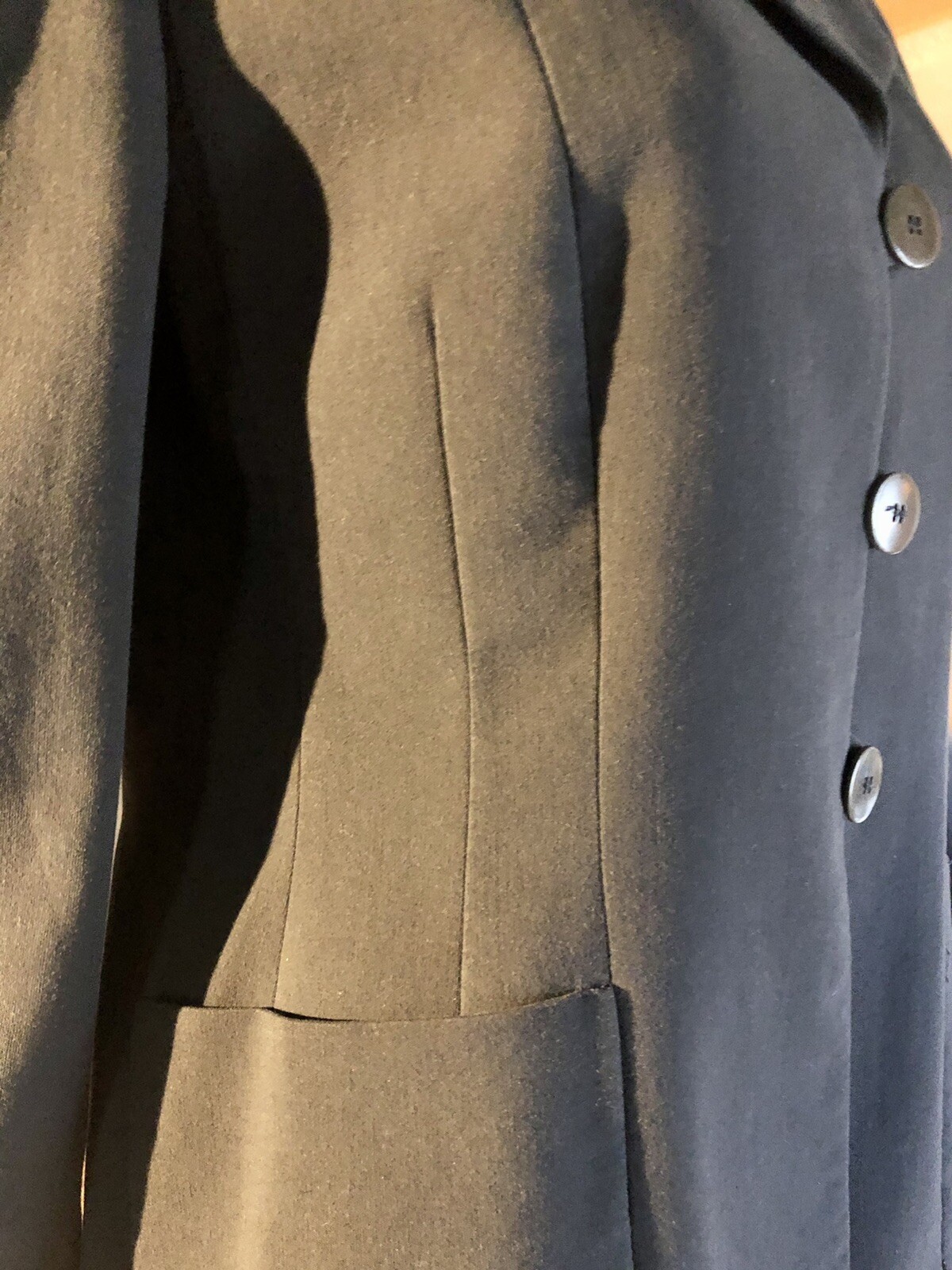 Giorgio Armani Vintage Skirt Suit. Armani Grey. I.Magnin Early 80’s Size 48/10us