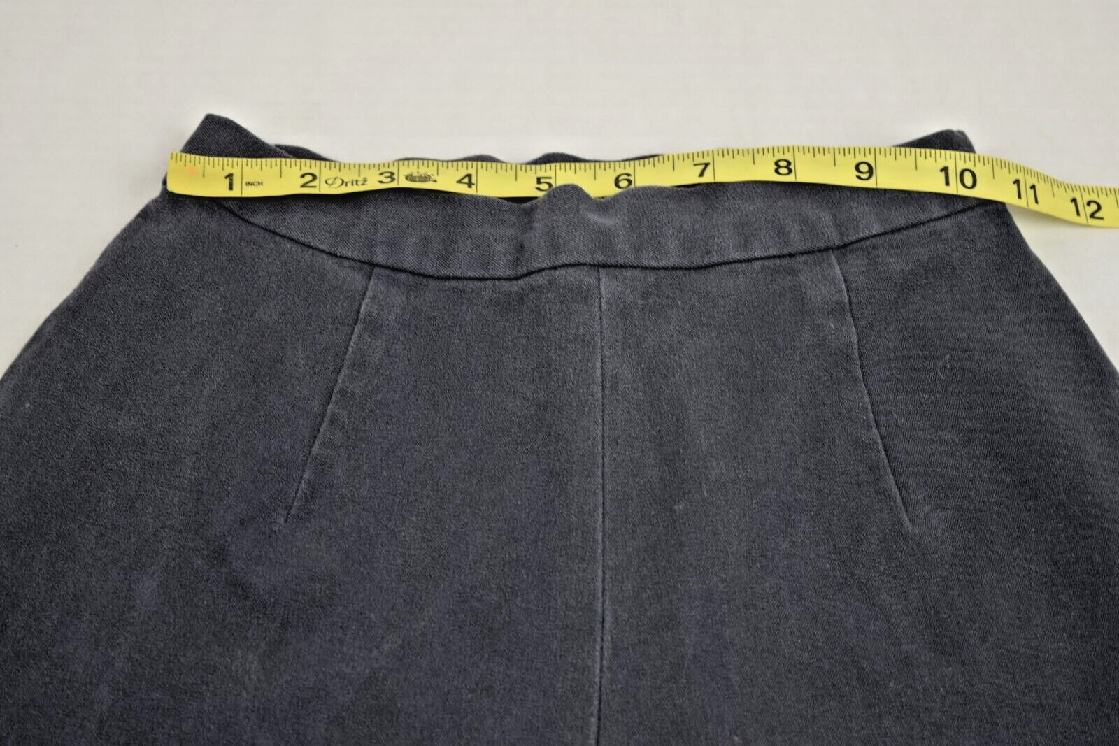 Vintage Pants Gap Size 1L 90s Soft Charcoal Gray Stretch Tapered Made Bahrain
