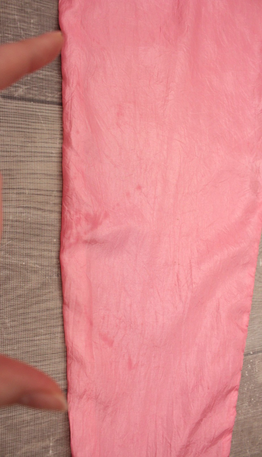 Vtg Women’s 80s Pink Shiny Polyester Fabric Jumpsuit Sz S 1980s F/stop