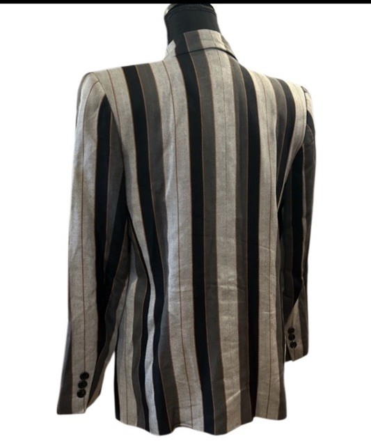 VINTAGE! 1980S STIRLING COOPER STRIPED BLAZER! EXCELLENT CONDITION! *RARE*
