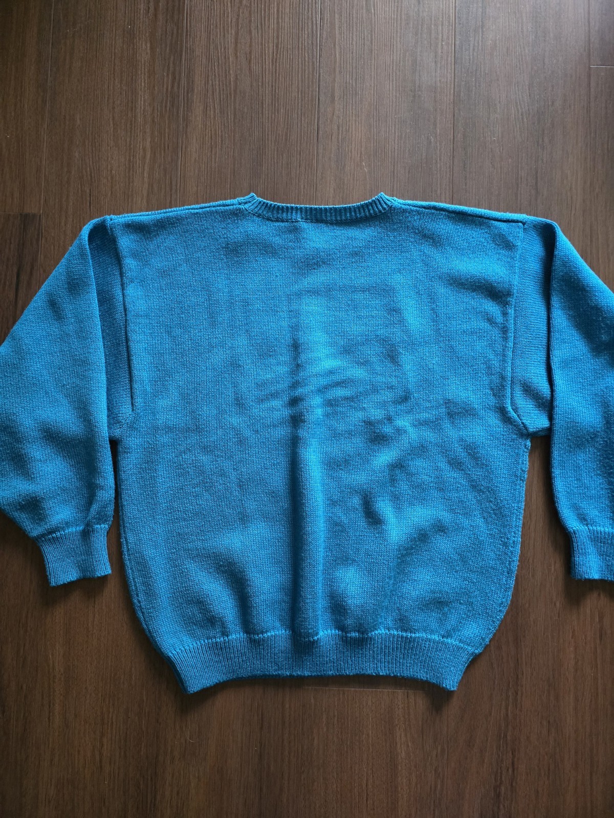 Vintage Valentines Love Birds Womens Sweater Size XL TanJay 80s 90s Wool Blend