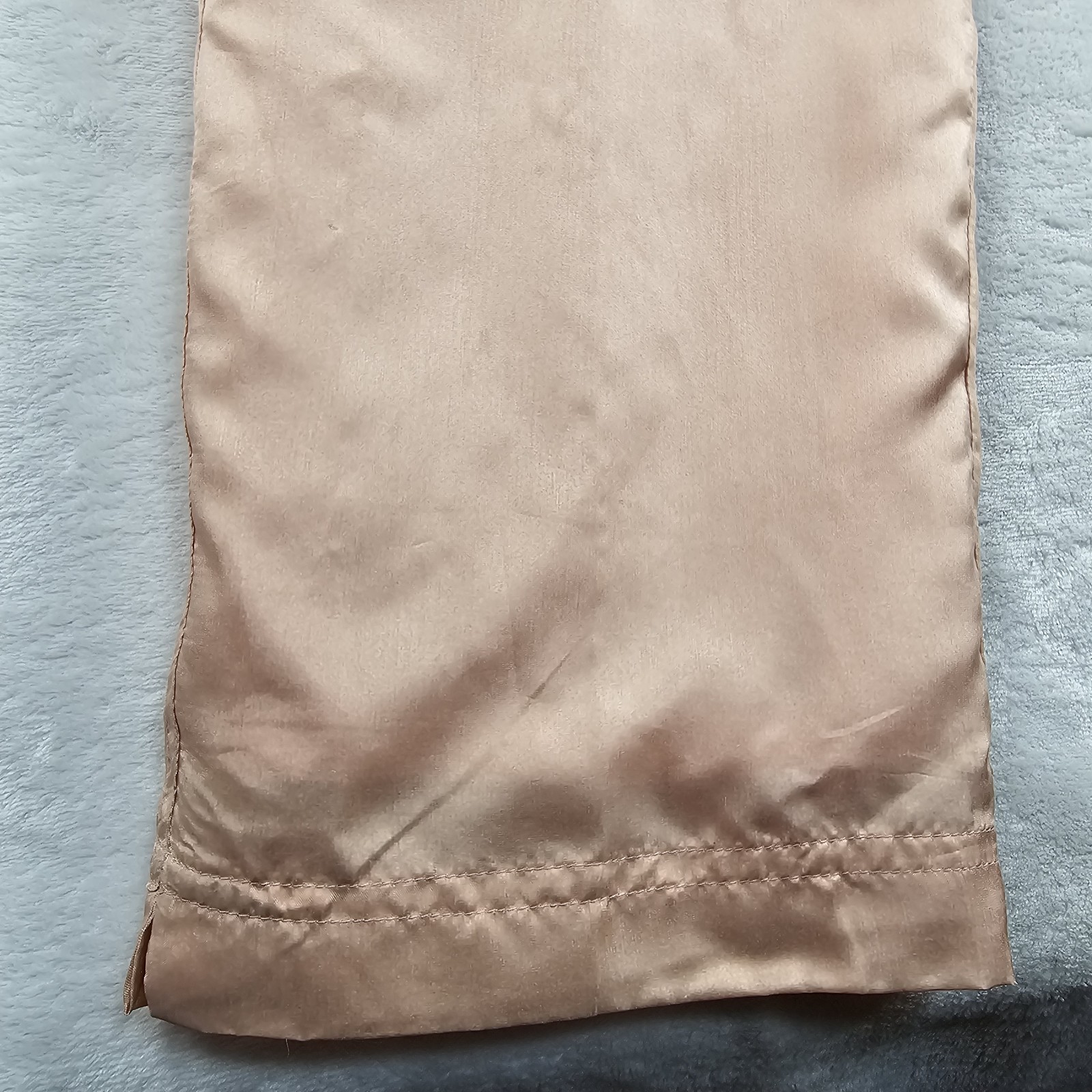 Vtg 90s 80s Outbrook 100% Silk Joggers Womens M 28×29 Track Swish Pants