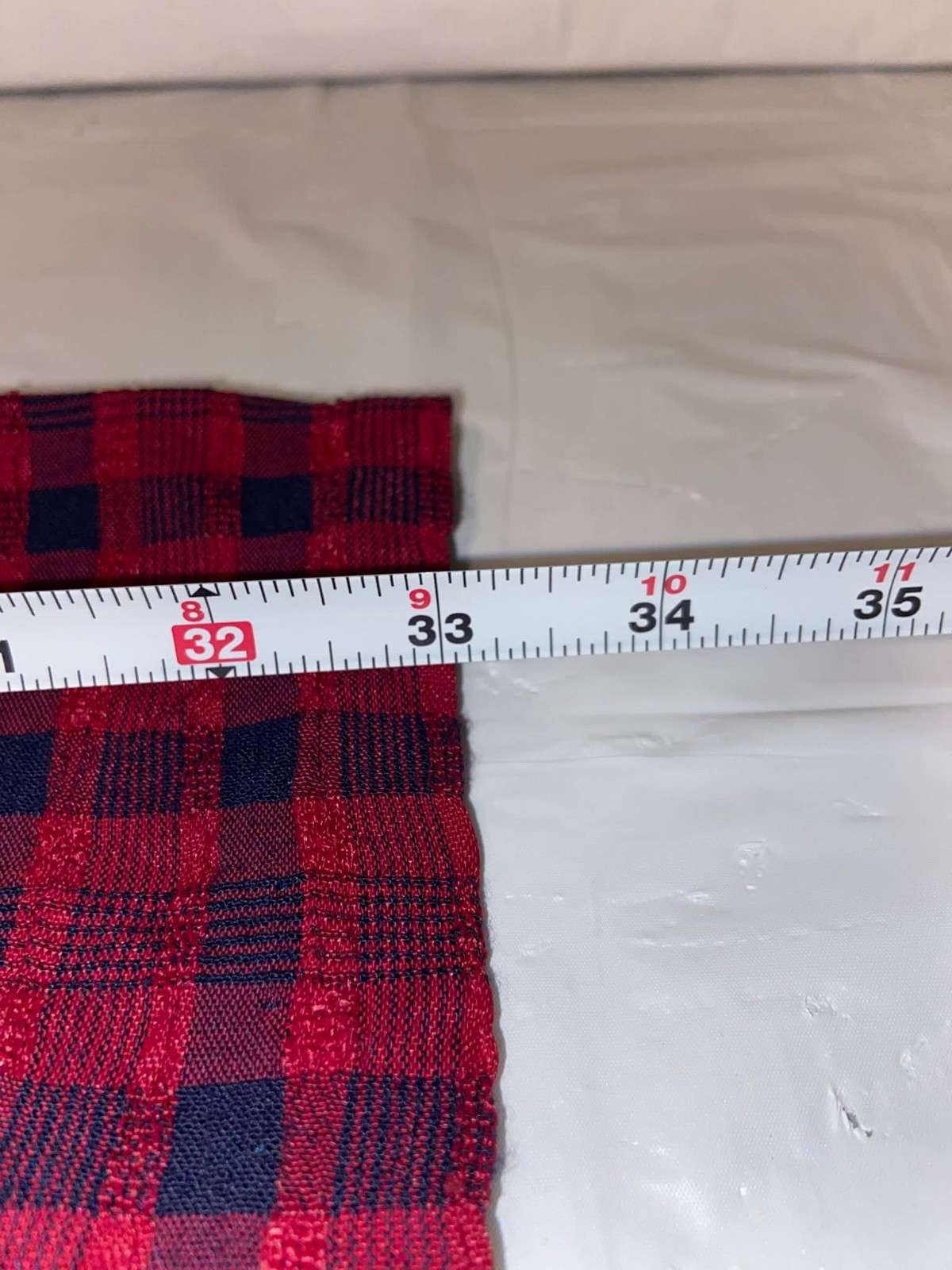 Vintage 90s Ellen Ashley Red Blue Plaid Long Sleeve Full Button Frt Maxi Dress M
