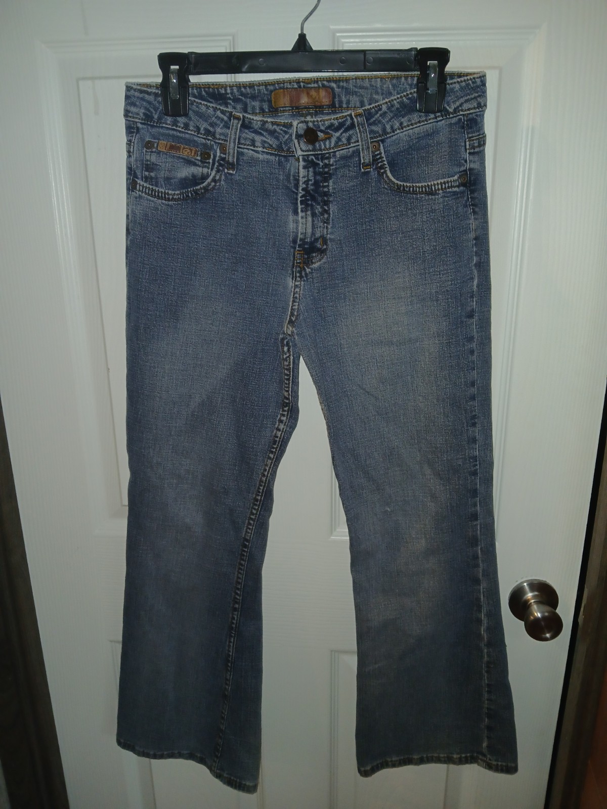 Vintage L.e.i. Blue Jeans Juniors Y2K Bootcut Size 9