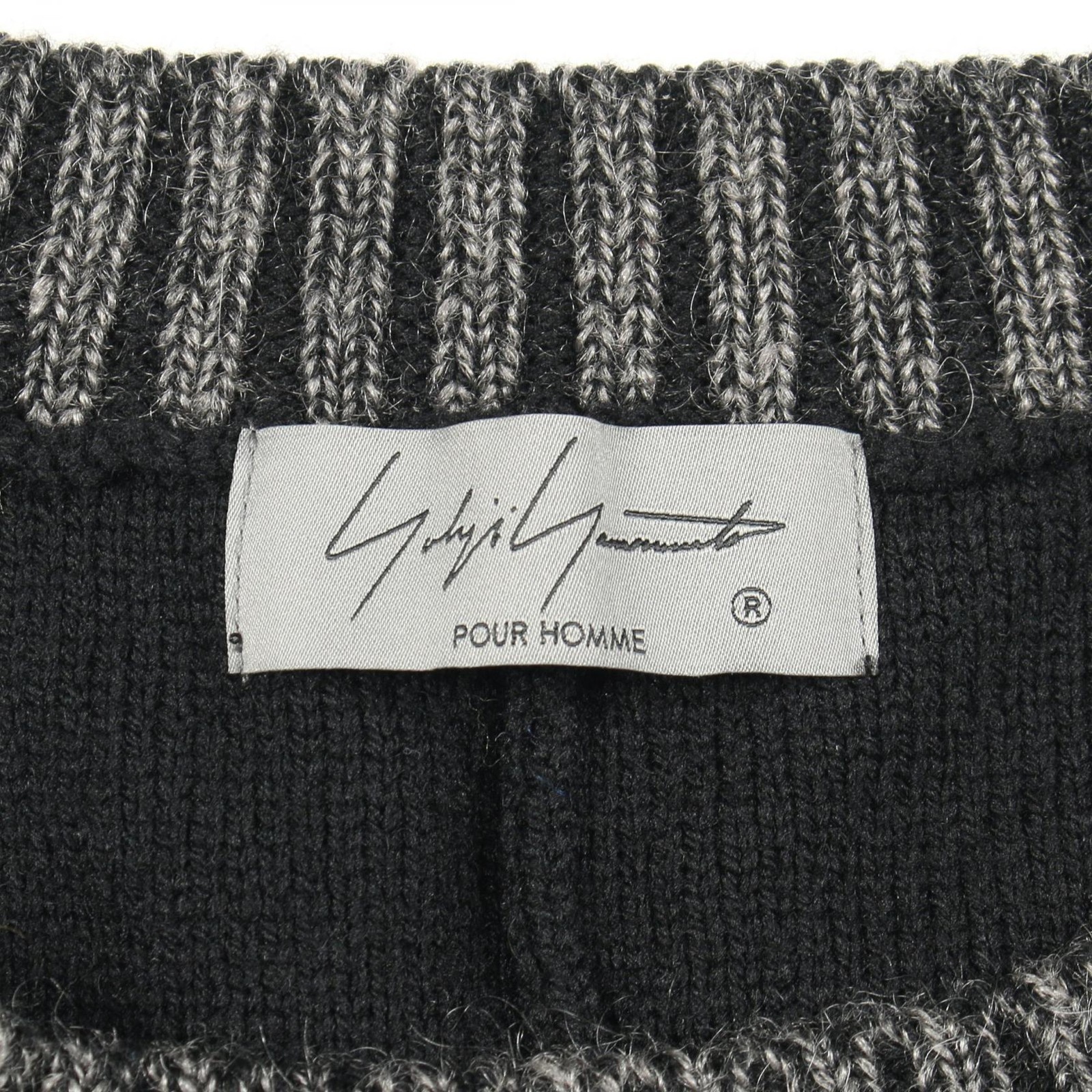 Yohji Yamamoto POUR HOMME Wool Acrylic Mohair Nylon Cardigan – DUTY FREE