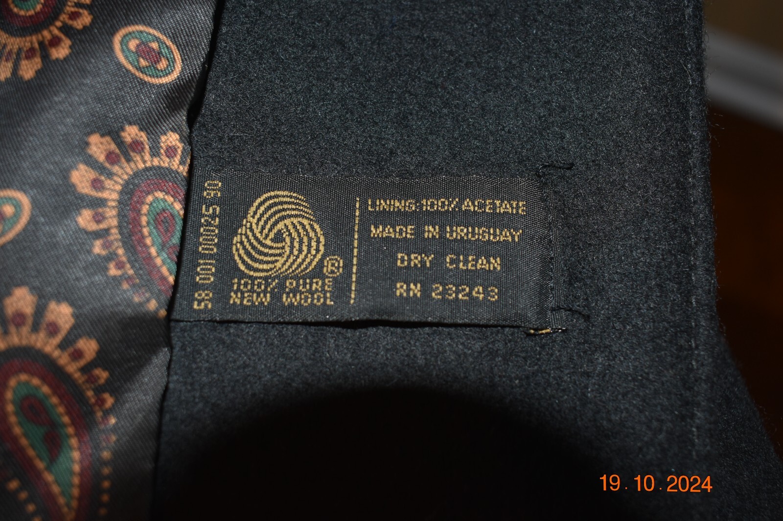 David Benjamin Black Wool Blazer/ Small/Medium. Excellent Condition