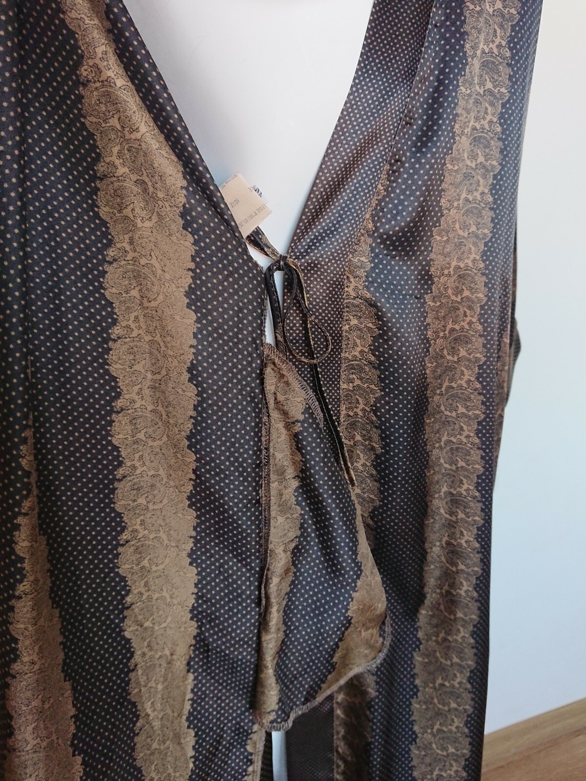 Malia vintage women Front Robe robe Made in Italy size US 2 or S