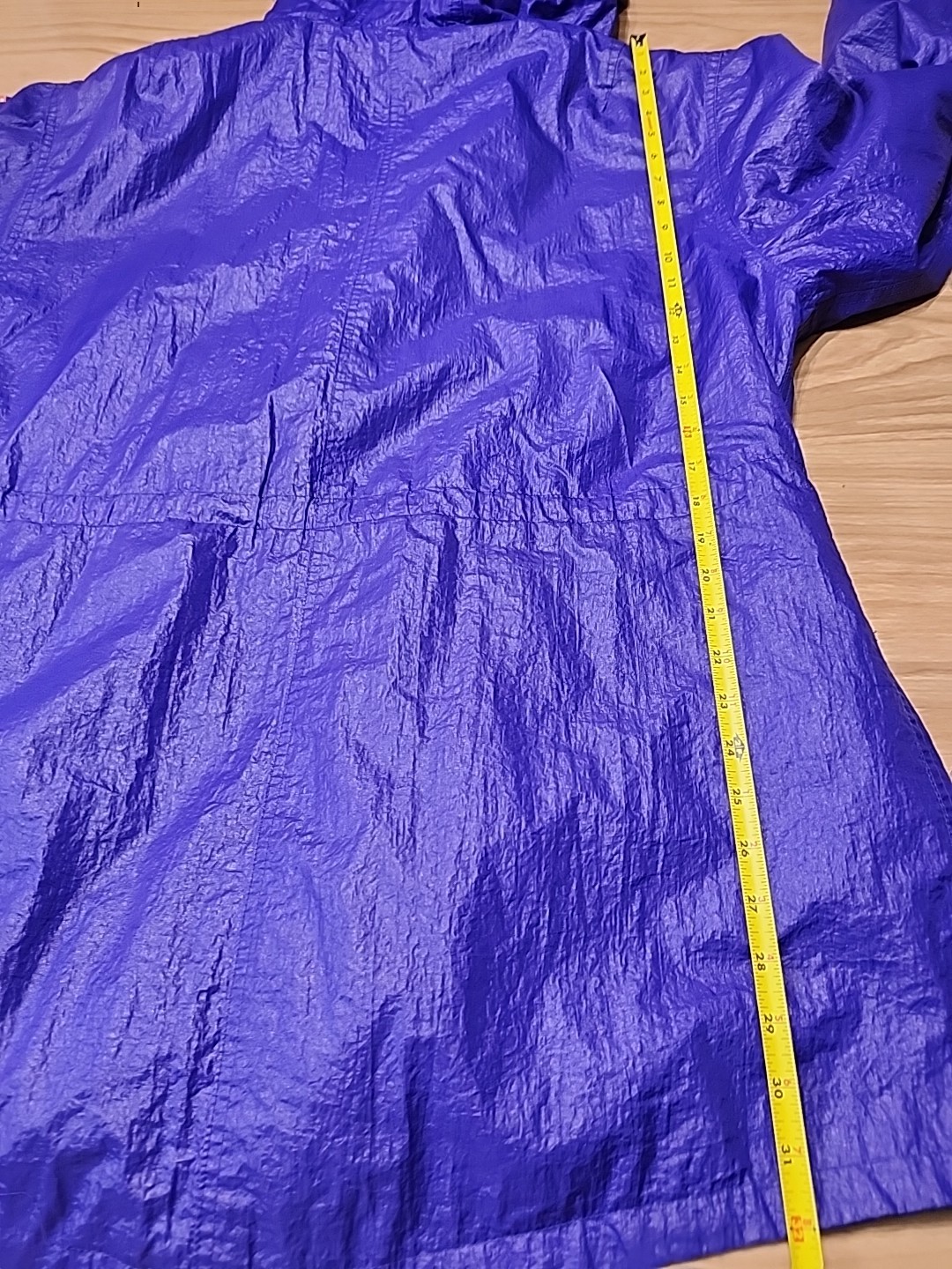 Vintage Obermeyer Wind Breaker Jacket 1980s Purple And Neon Abstract Snaps…