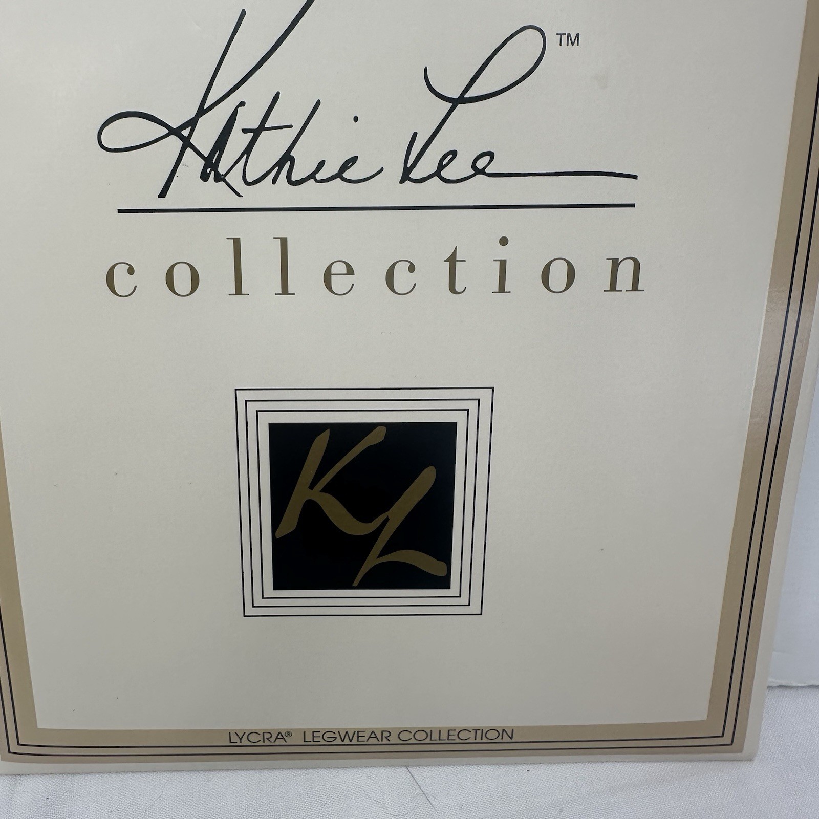 Kathie Lee Control Top Pantyhose Pewter Medium Tall Limited Edition Fashion