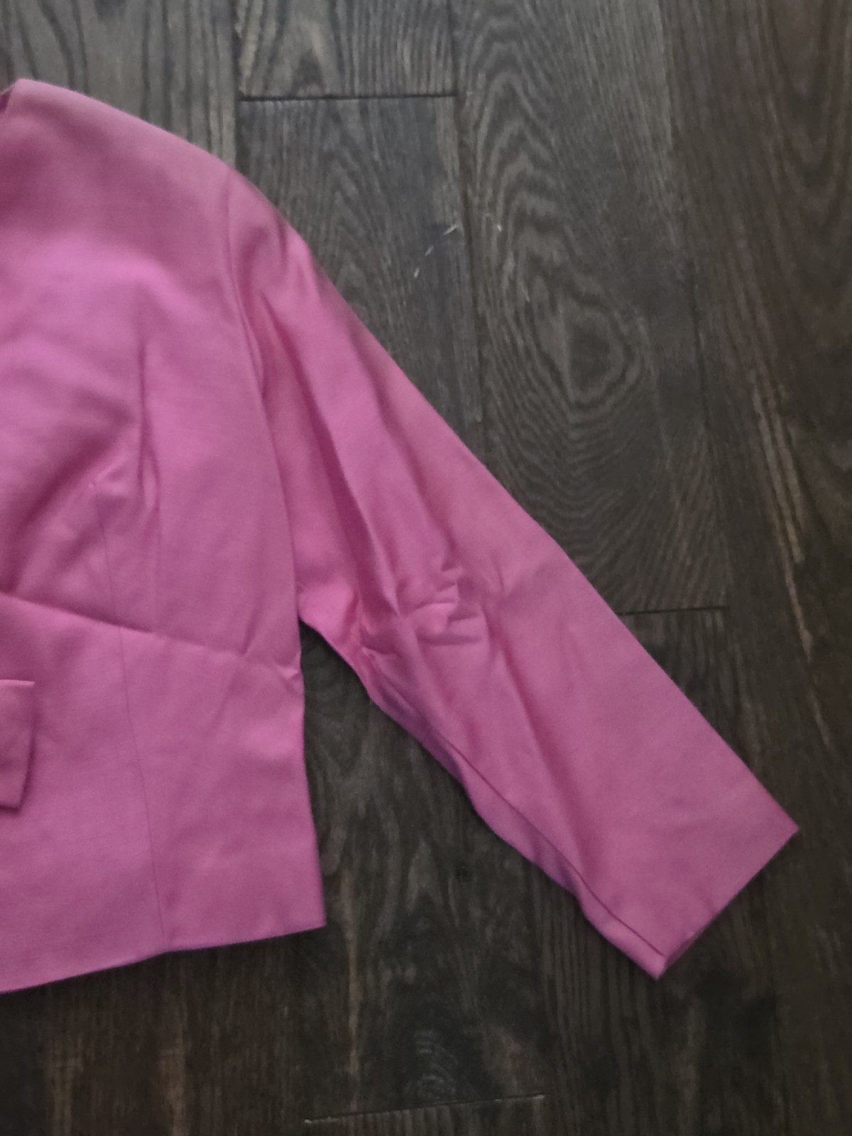 2 Pc Pink Lace Shell & Cropped Jacket Set Bow Front Women’s Formal Occasion Suit