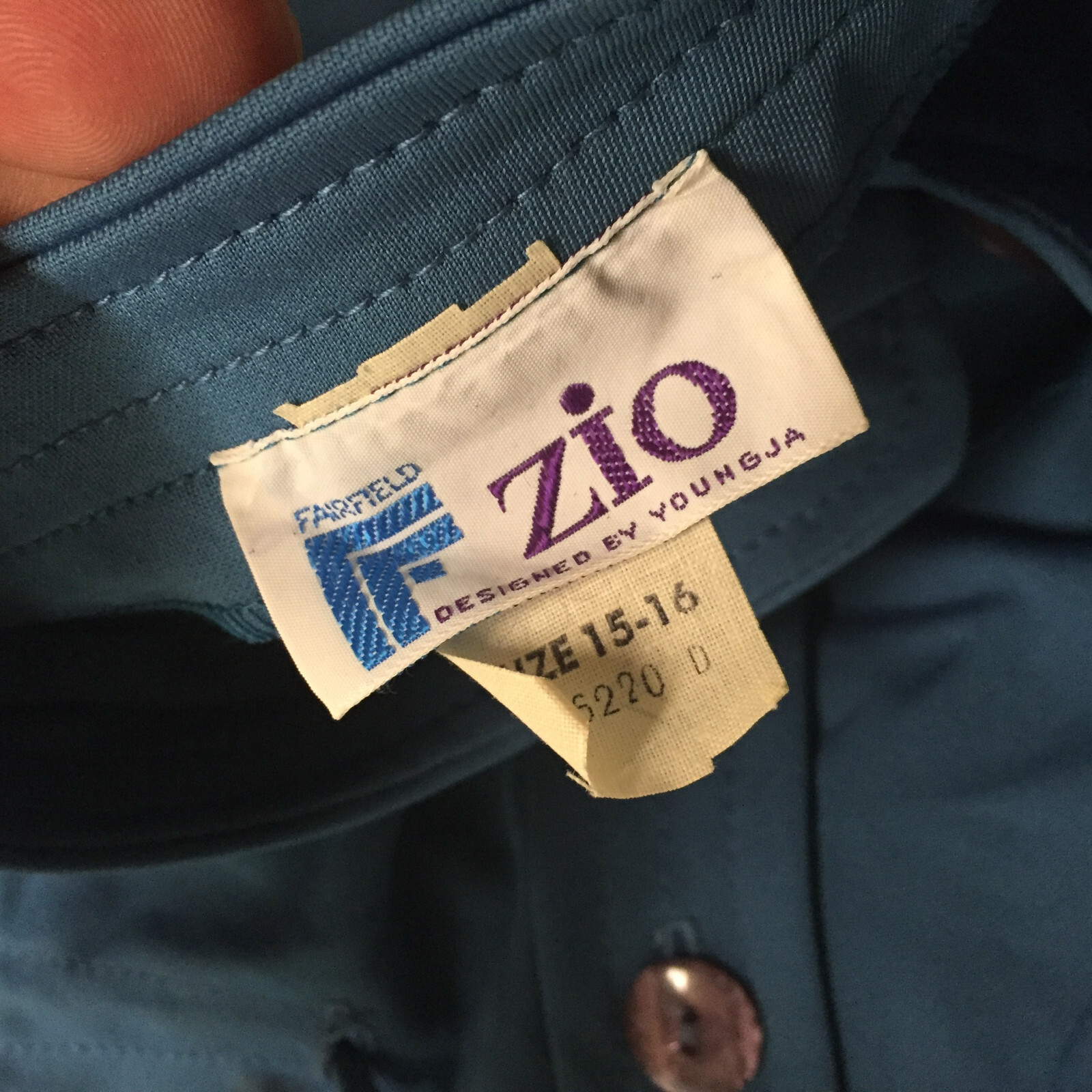 NOS Deadstock Vintage 70s 80s Fairfield Zio Two Piece Jump Suit Pants Shirt Jack