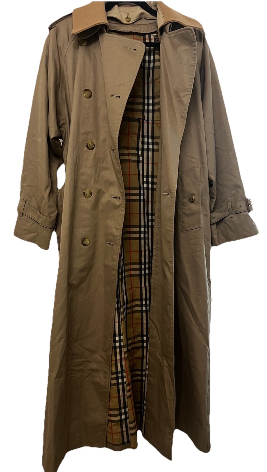 vintage Burberrys of London trench coat with NovaCheck liningexcellentcondition