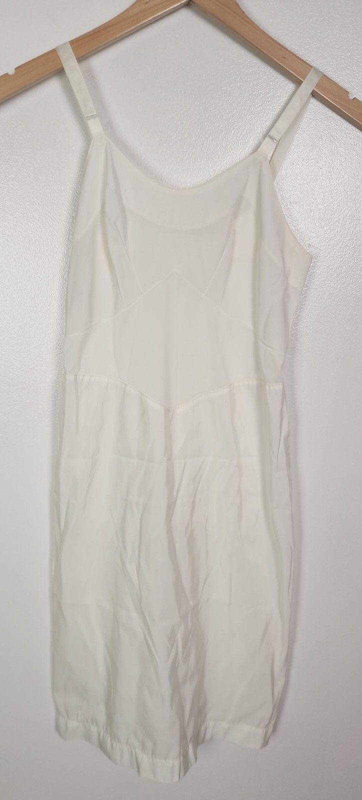 Vtg. American Maid Women’s Sz. S Ivory Adjustable Dress Slip