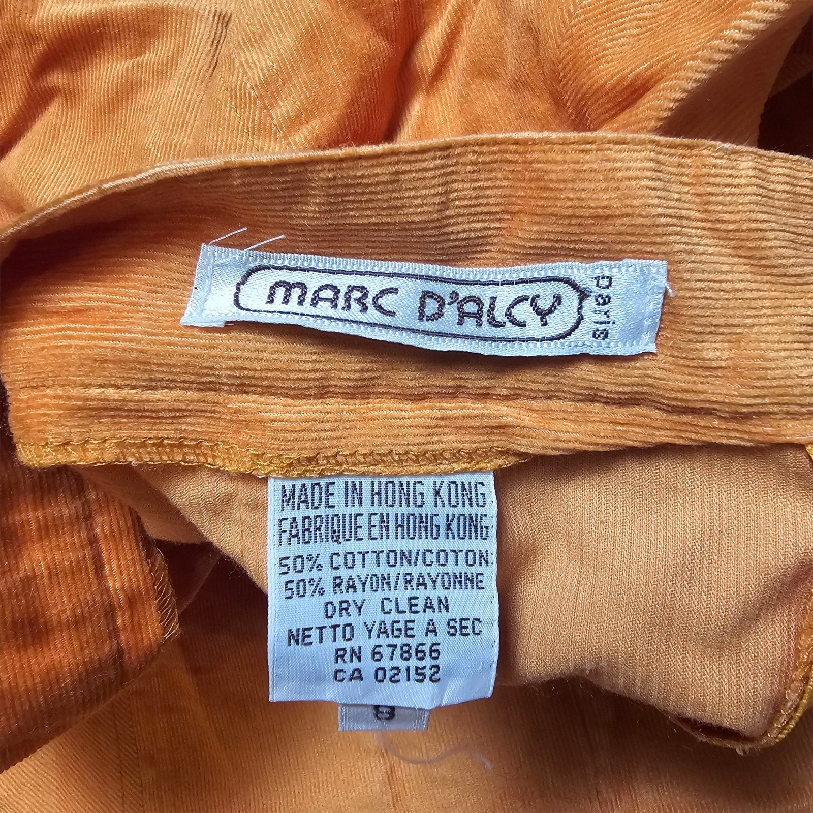 Vintage 1980s MARC D’ALCY Dolman Sleeves Deep V Sweater And Skirt