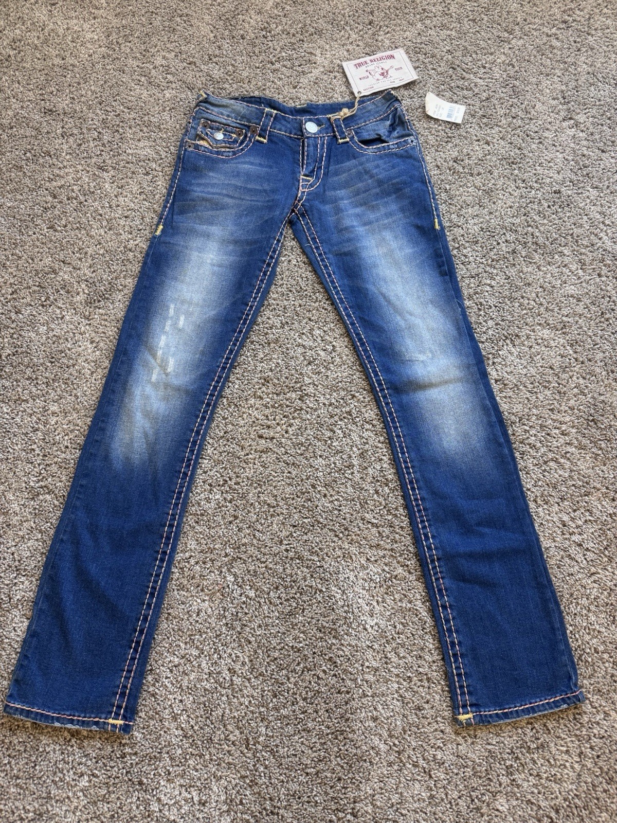 True Religion Billy Super T Bootcut Jeans NWT Made USA 29 Style 245030MBTE