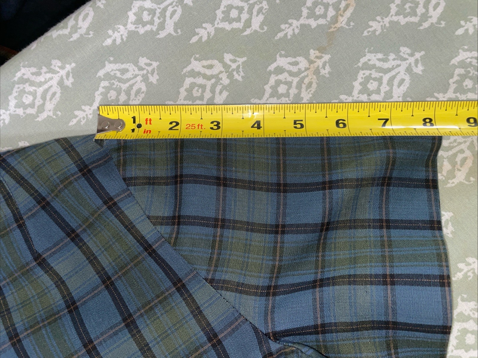 Vintage 60s Nelly Don Dress Jacket 2 Piece Set Blue Green Tartan Plaid Jacki ‘O
