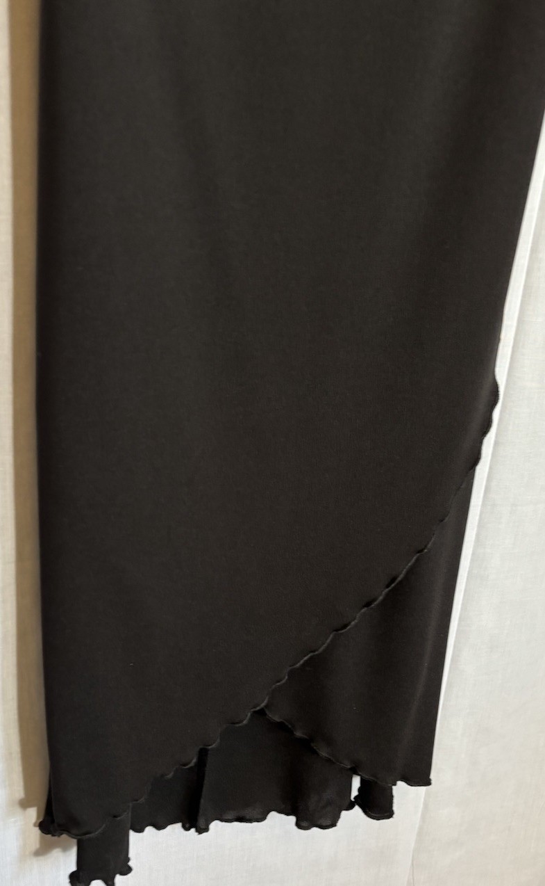 Vintage Finesse 90’s Y2k Black Dress Whimsical Sparkle Feminine Goth Medium NWT