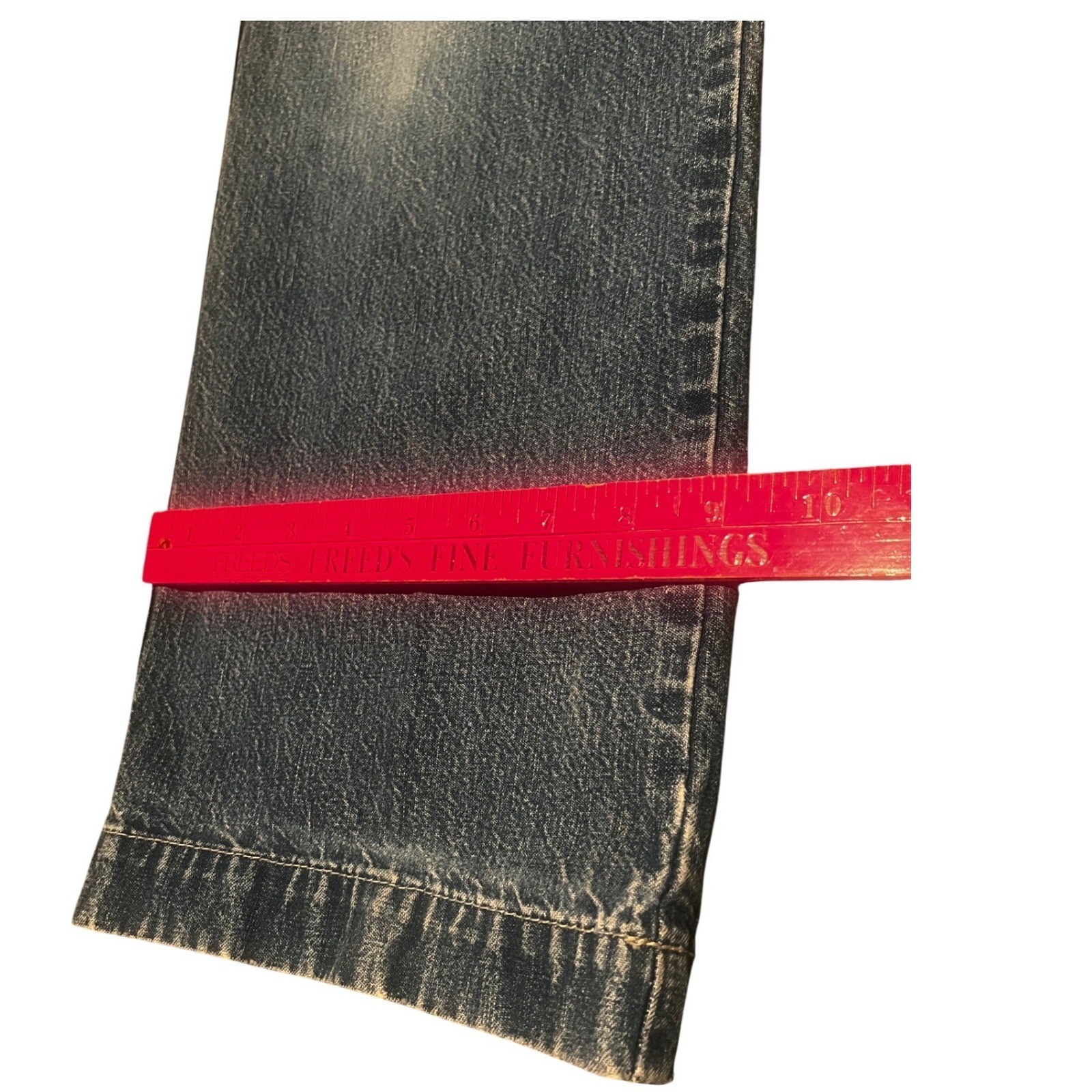 Y2K JNCO Girlie Stuff Spacey Wide Leg Jeans Baggy Skater Patch USA size 1