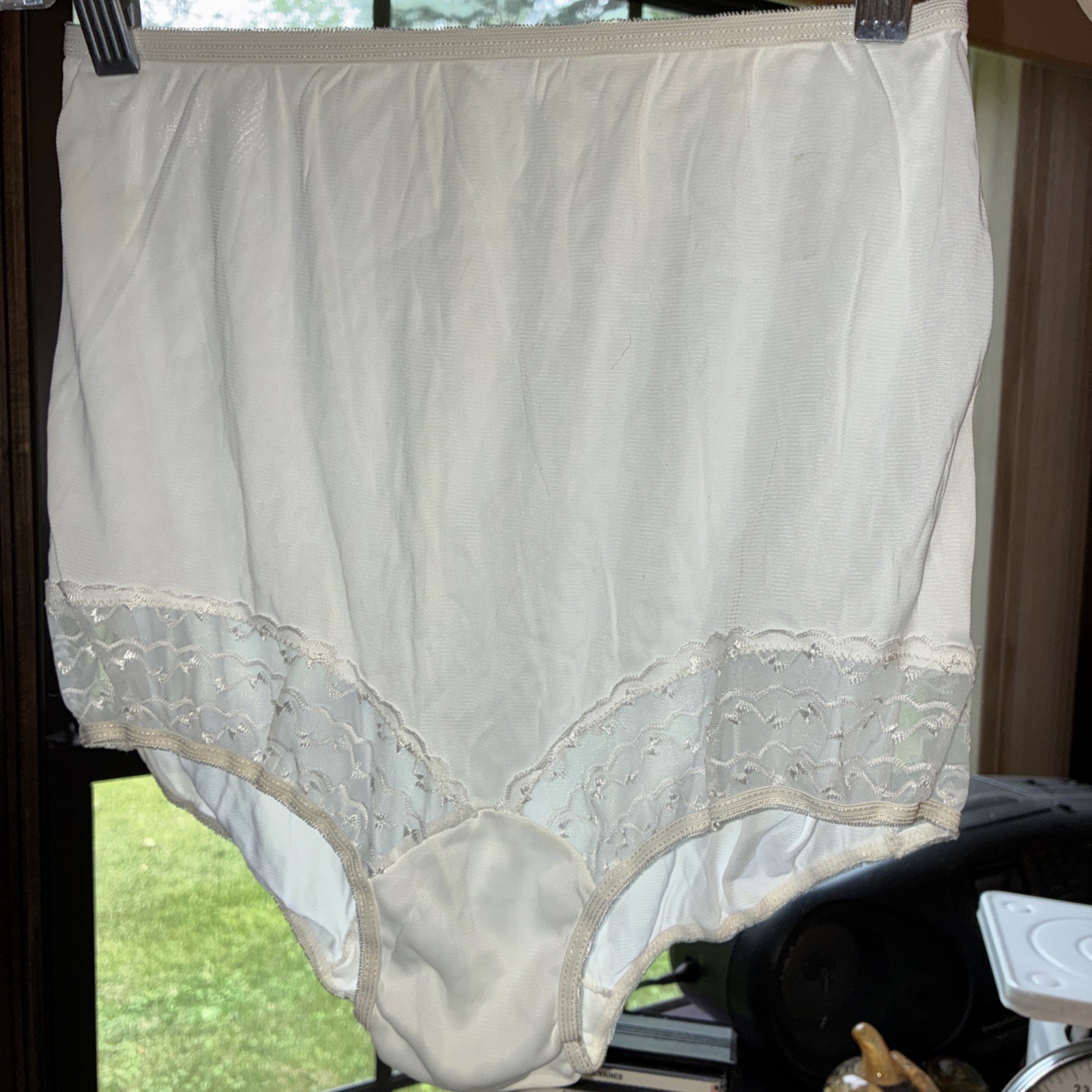 Vintage 1950s Carol Brent Granny Panty Panties Mushroom Gusset 100% Acetate Lace