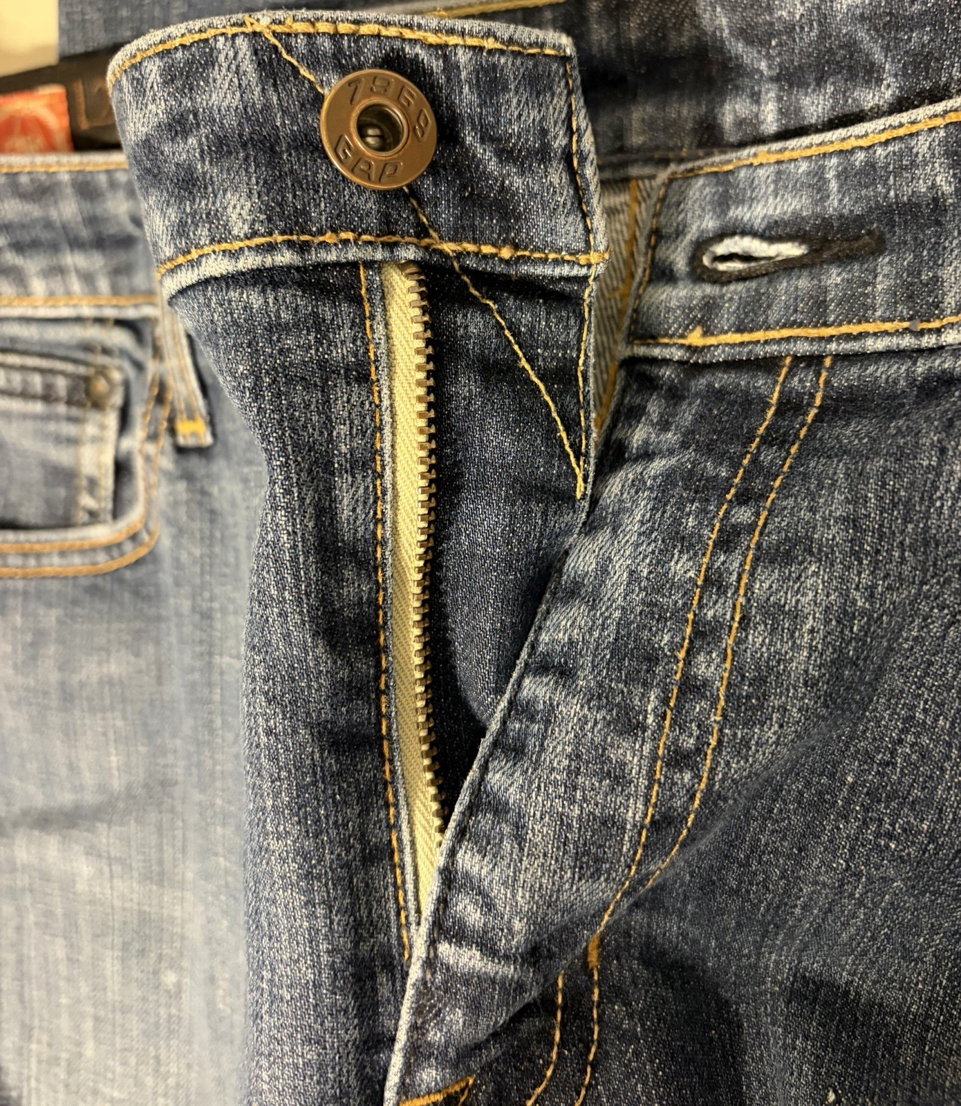 Vintage Womens Gap 1969 Classic Fit Stretch Jeans Size 12R