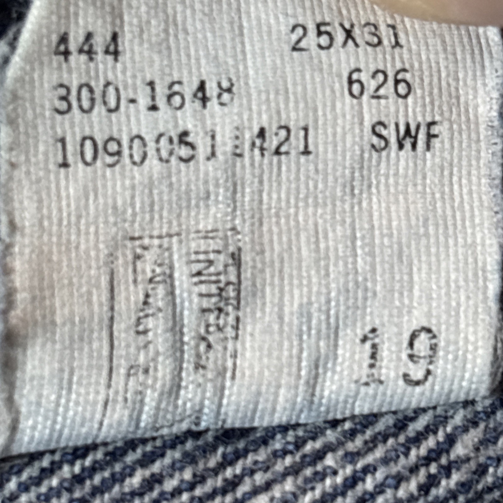 Y2K 90’s Lee High Waisted Mom Jean Made in the USA Tapered Leg Sz 5 100% Cotton