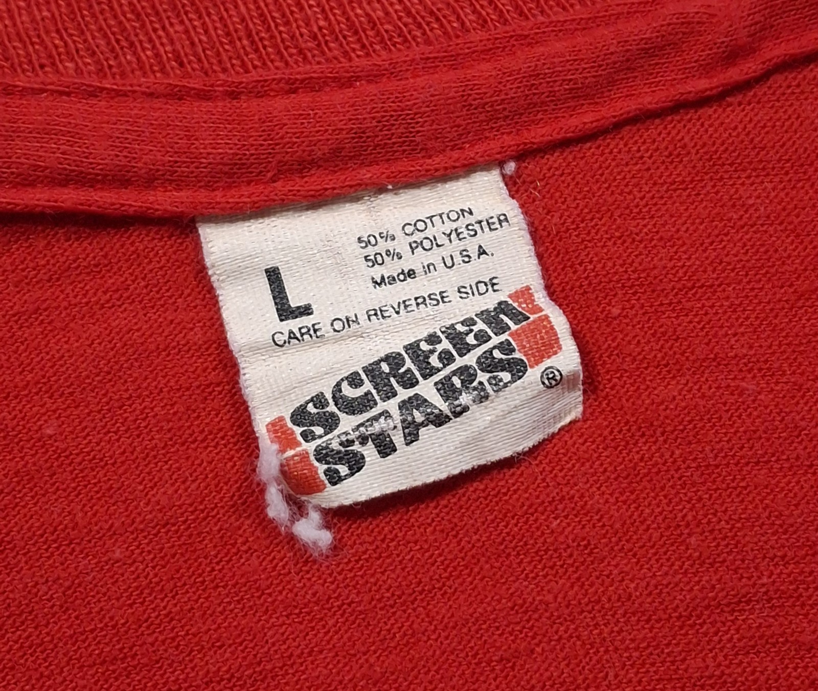 Vintage 1985 St Louis Cardinals NL East Champions Screen Stars Women’s L T-Shirt