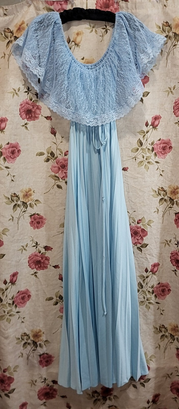 Long Vintage Lace Evening Gown Maxi Dress (FREE SHIPPING)