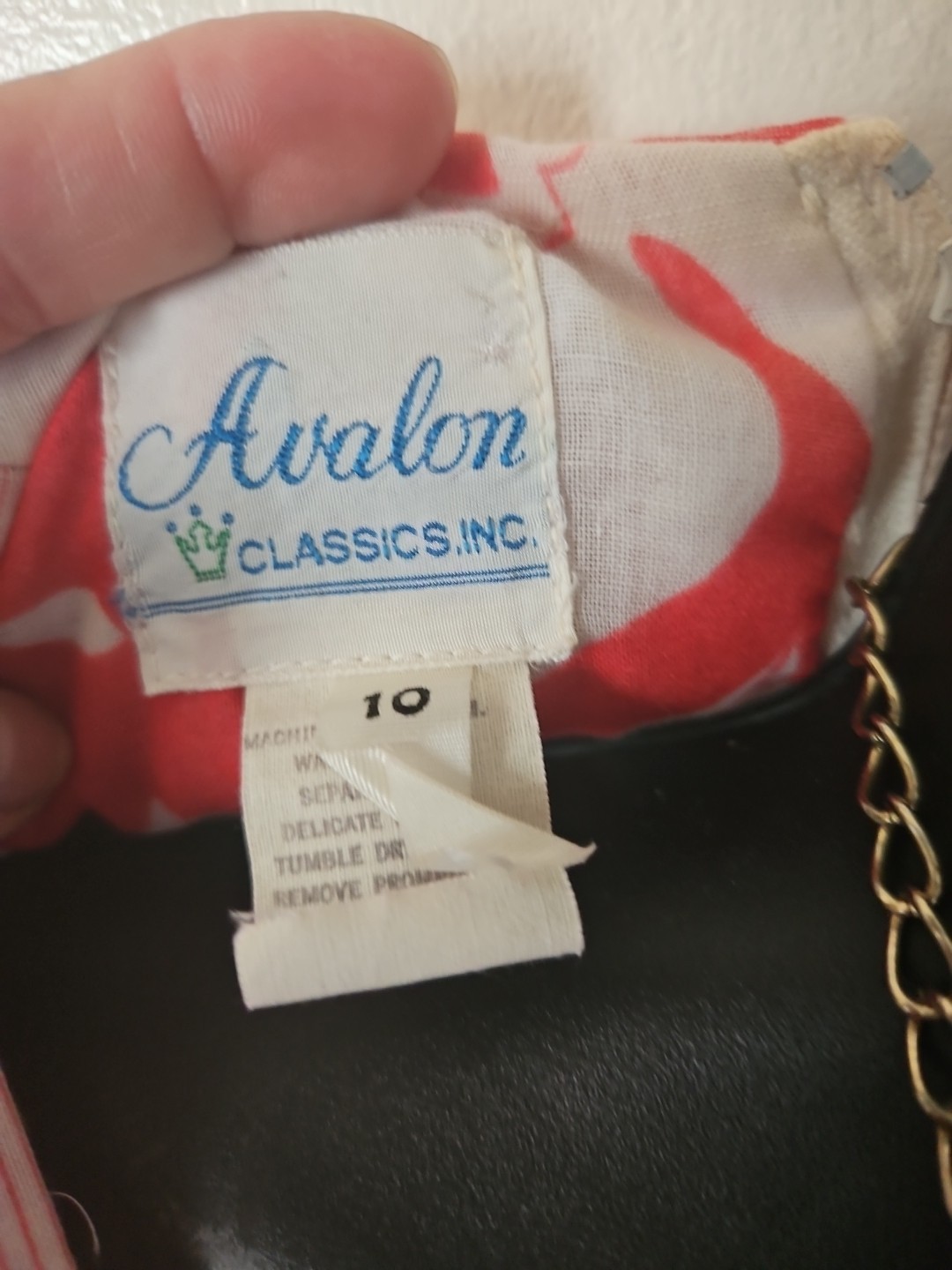 Avalon Classics Vintage Red And White 1960s Maxi Dress Size 10