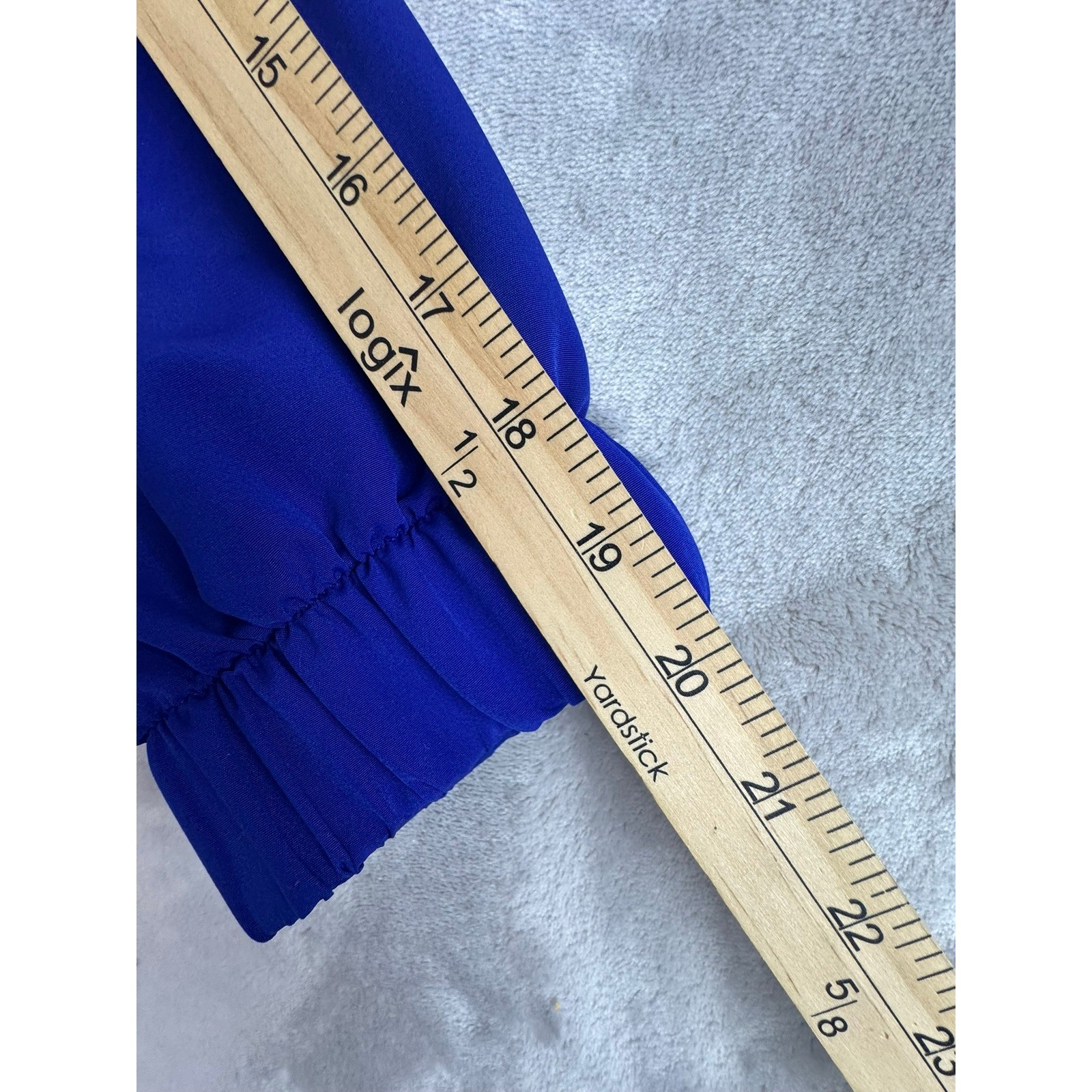 Silver Threads Ltd Vintage 90s Geometric Windbreaker Jacket Blue XL Made in USA