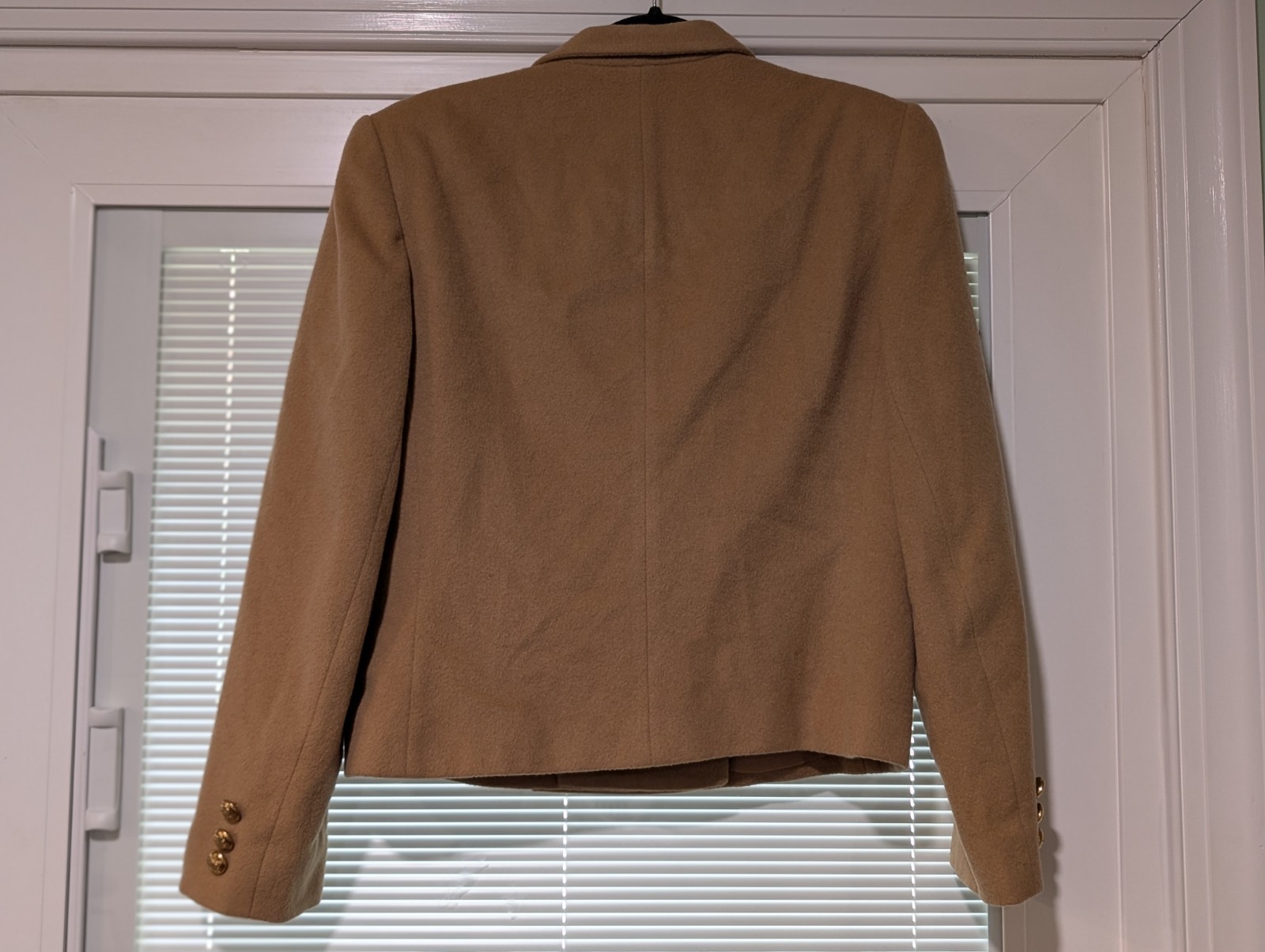 VTG Herbert Grossman Tan Blazer Wool Grace’s Nashville Crop Jacket Union Made 10