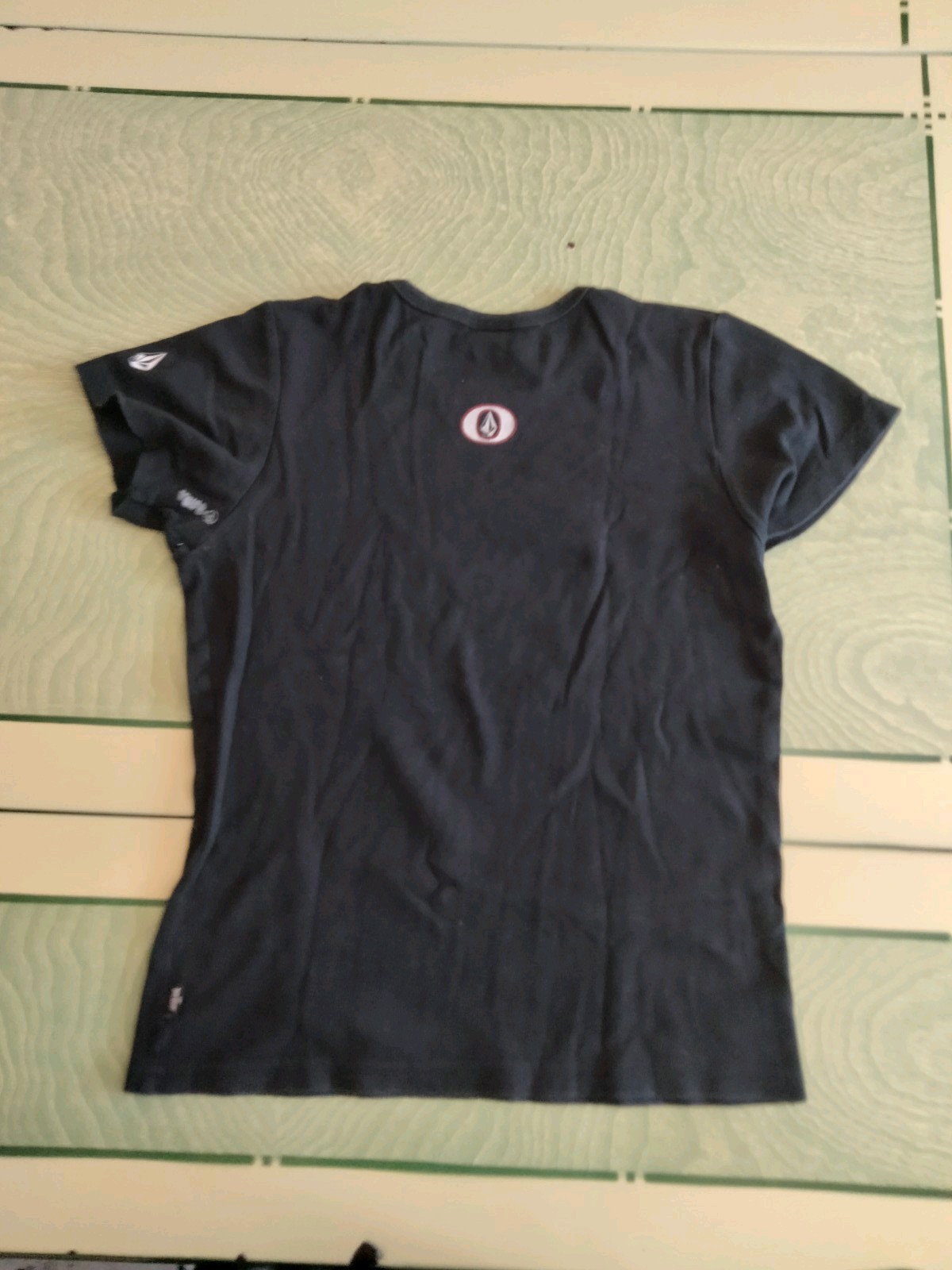 Vintage 90s Volcom T-Shirt Womens Large Made USA Skater Babydoll