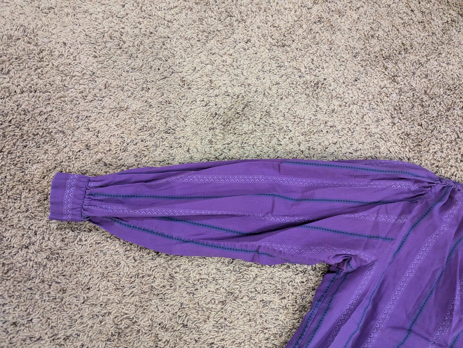 Vintage Aunt Abigail’s Attic Cottagecore Prairie Dress Nightgown Purple Size M