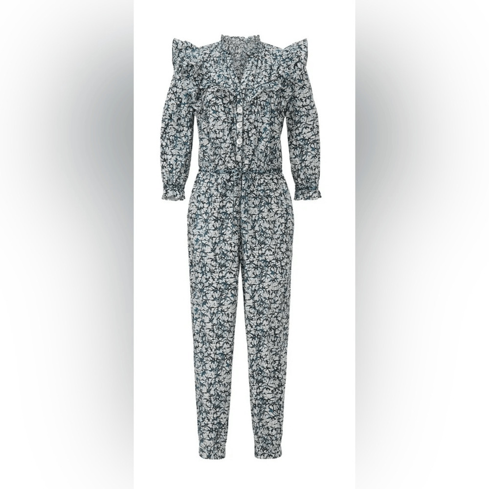 Veronica Beard Tanay Jumpsuit Size 16