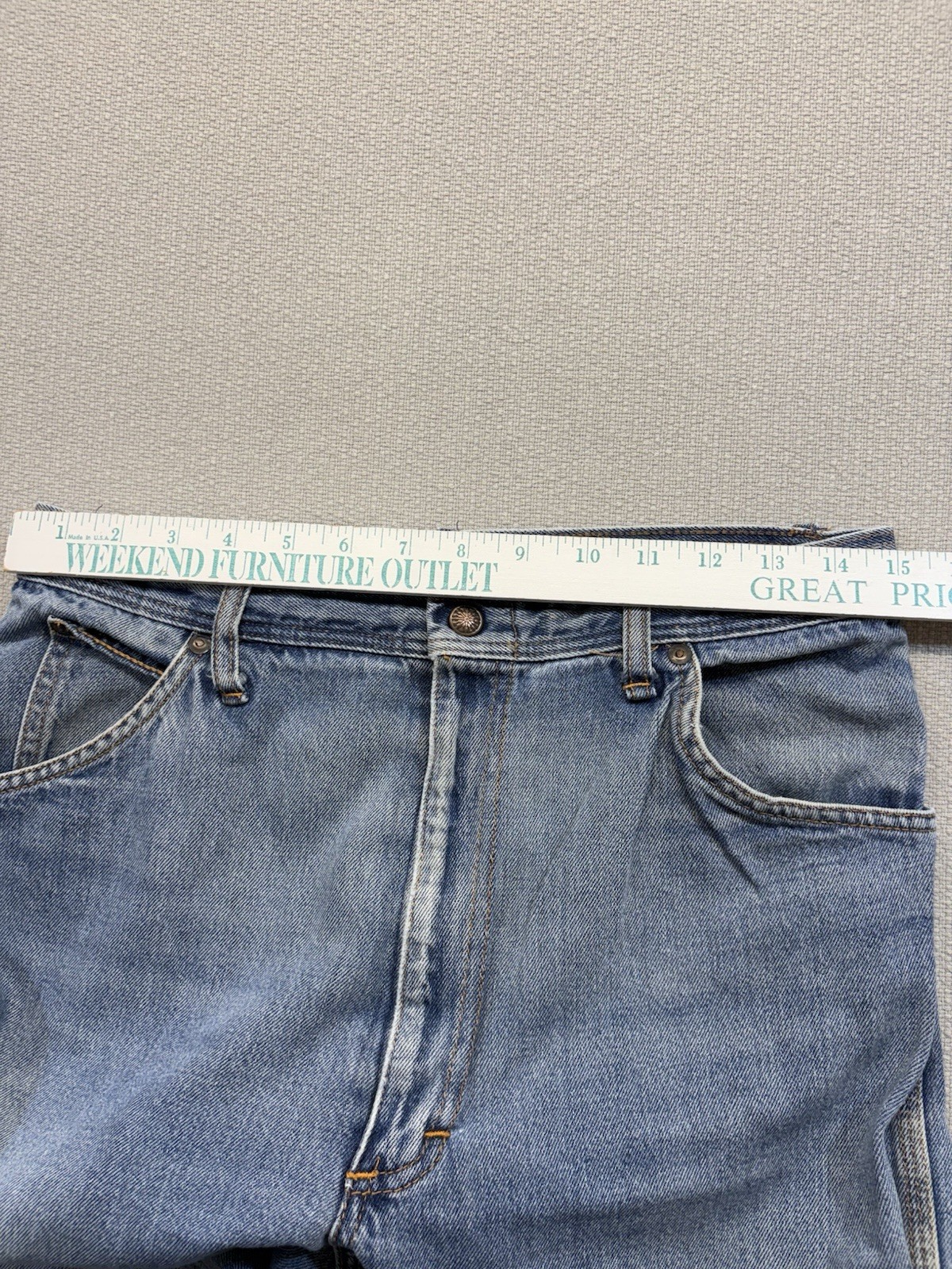 Vintage 90s Y2K San Francisco Wide Leg High Rise Jeans USA Womens Size 15/16