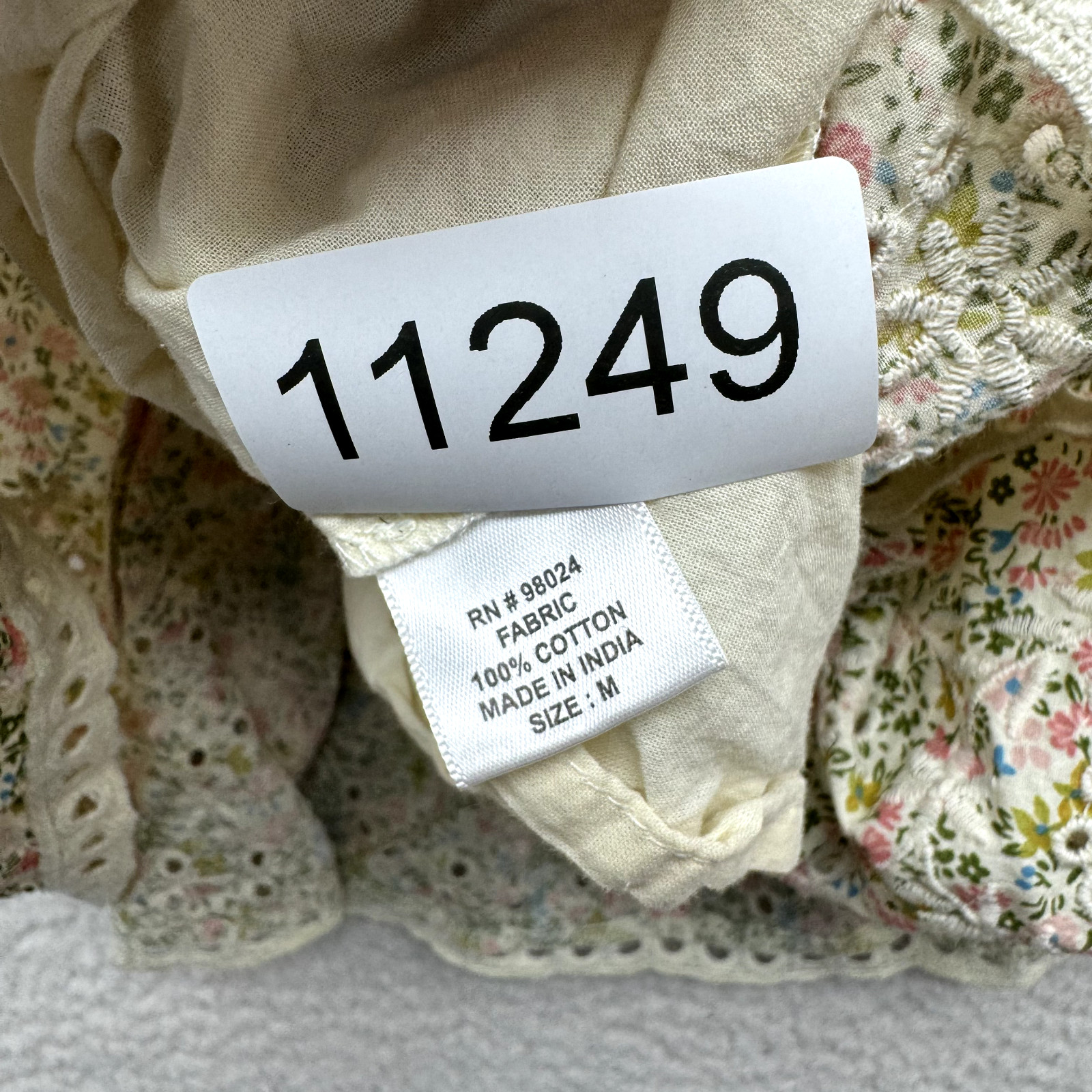 Y2K Vintage Mini Skirt Medium Ditsy Floral Coquette Prairie Cottagecore Fairy