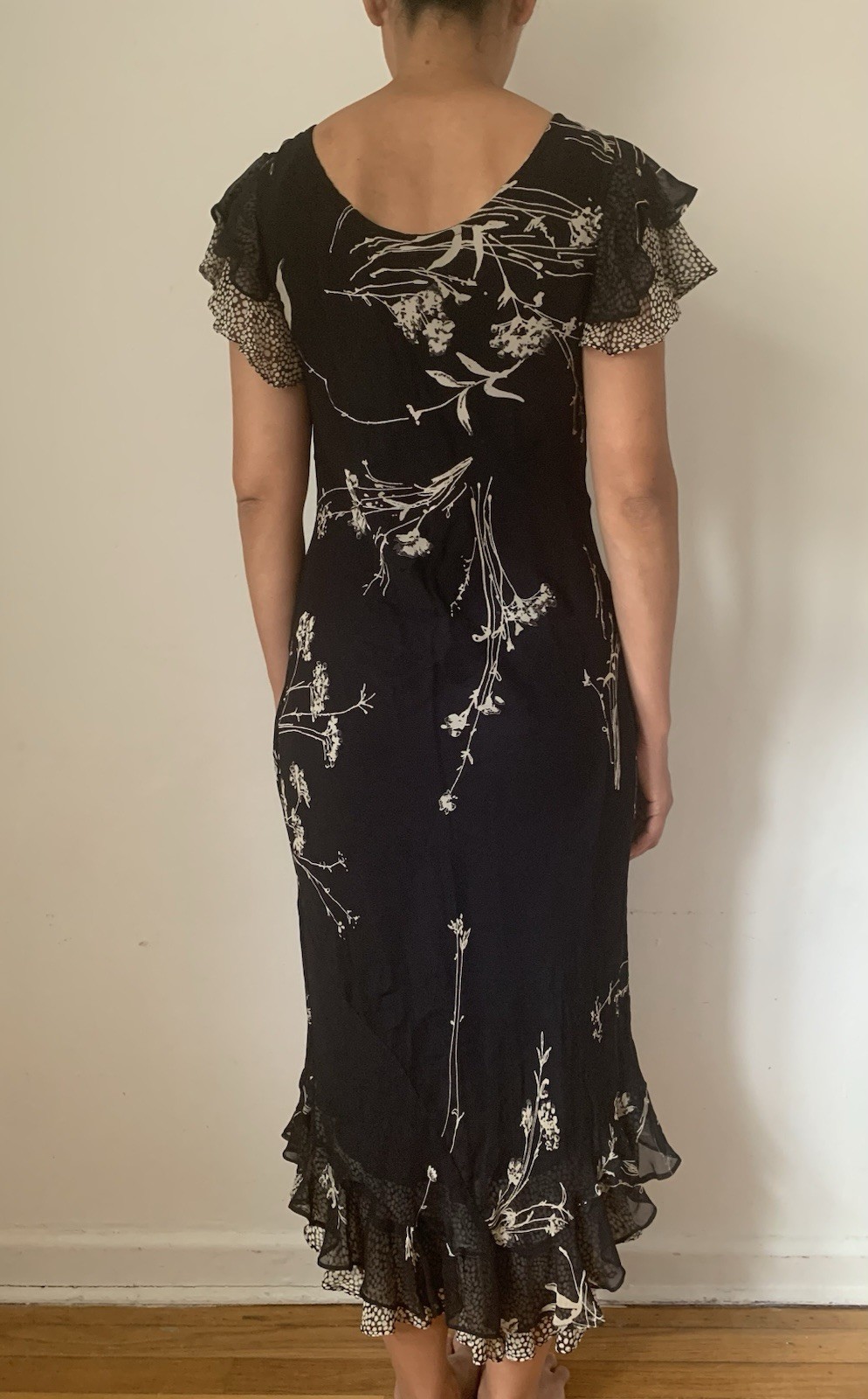 Vintage Phool Ruffle Dress