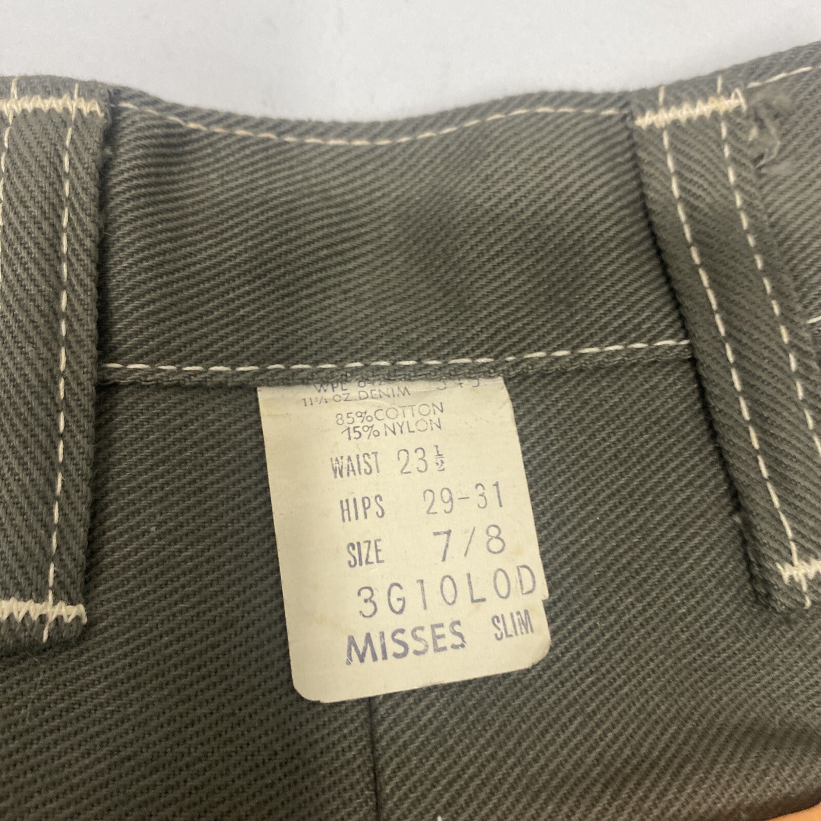 Vintage Maverick Sanforized Shorts Blue Bell Deadstock 50s 60s Rare Western Cut