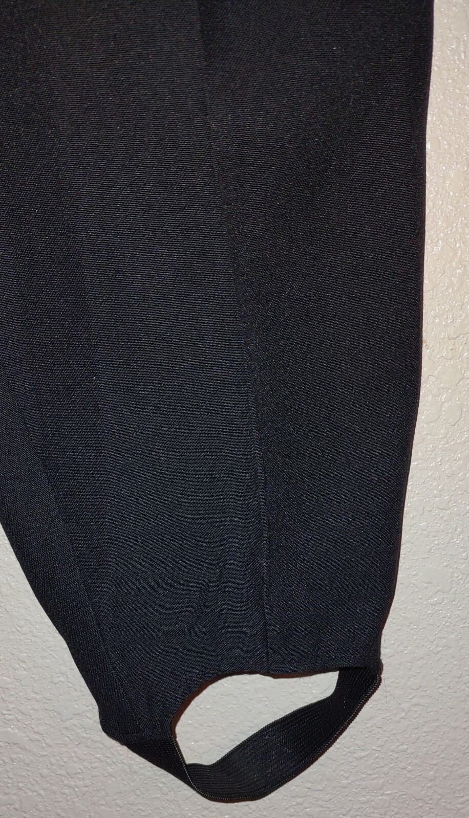 Vintage 90’s Counterparts Black High Waisted Rayon Stirrup Pants 12