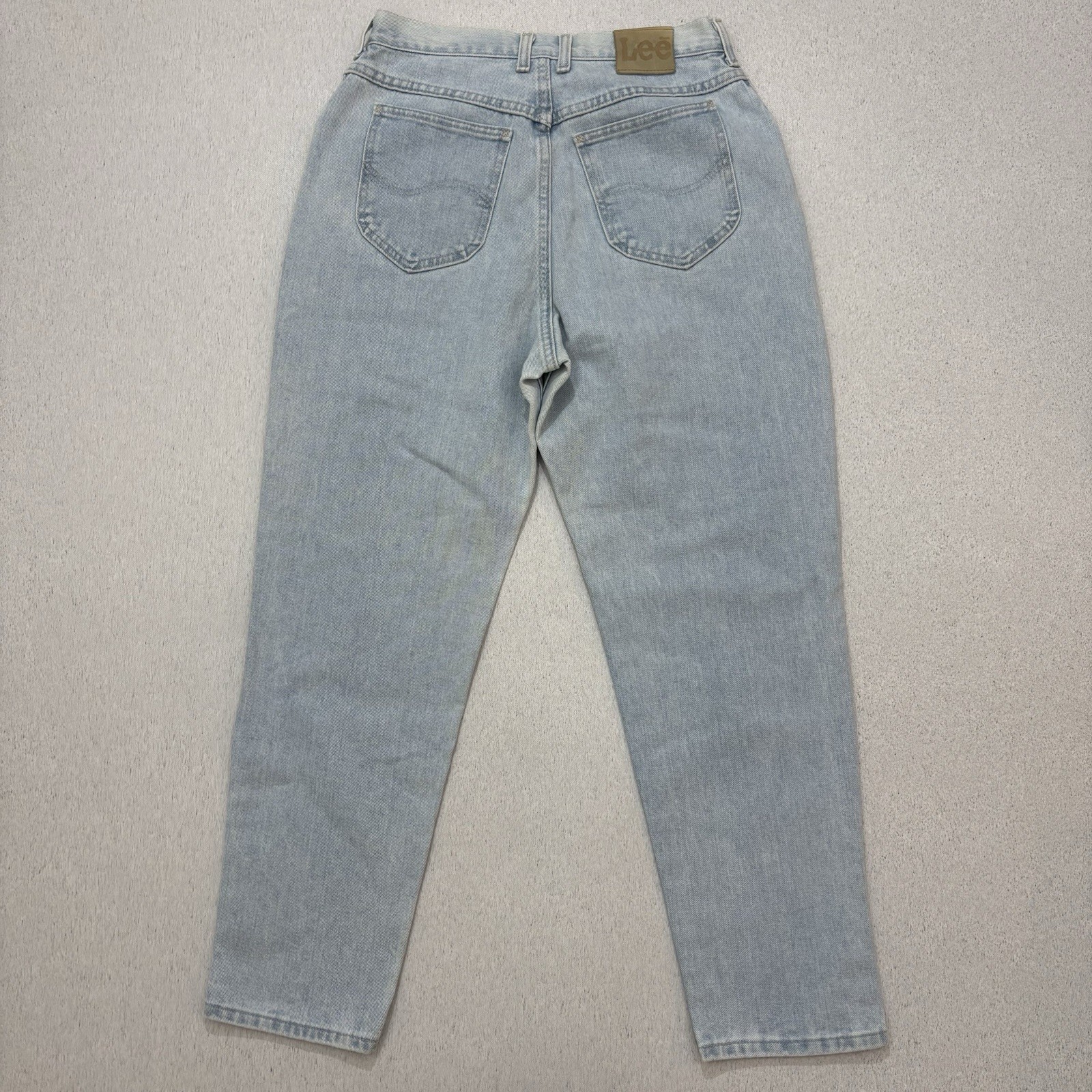 Vintage 90s Lee MR Womens High Rise Mom Pants Jeans Size 12 S USA Blue Faded