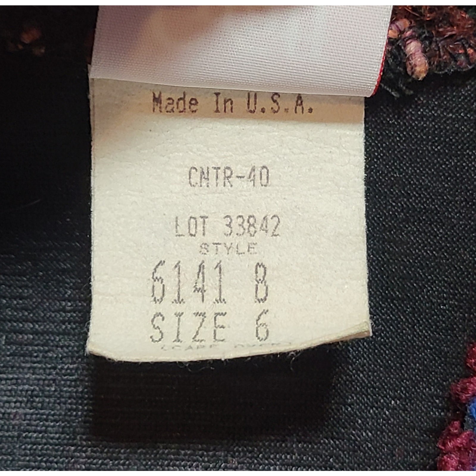 VTG Graff Californiawear Mohair Blend Colorful Boho Hippy Knit Cardigan SZ 6 USA