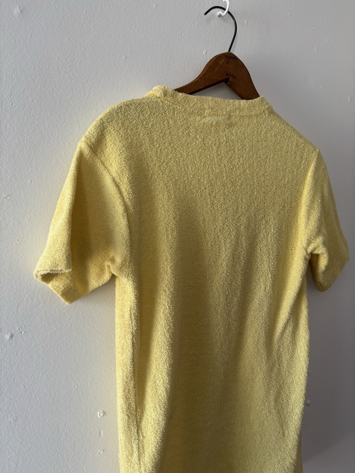 Vintage 50s 60s Alps Sportswear Terry Cloth T Shirt Tiki Surfer Unisex Small