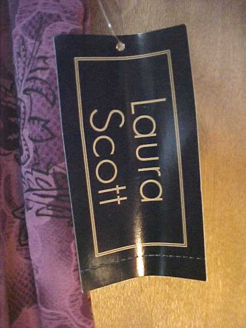 NWT-2pc Laura Scott Ladies Rose Colored Sleeveless Dress w/Jacket-Size M/L