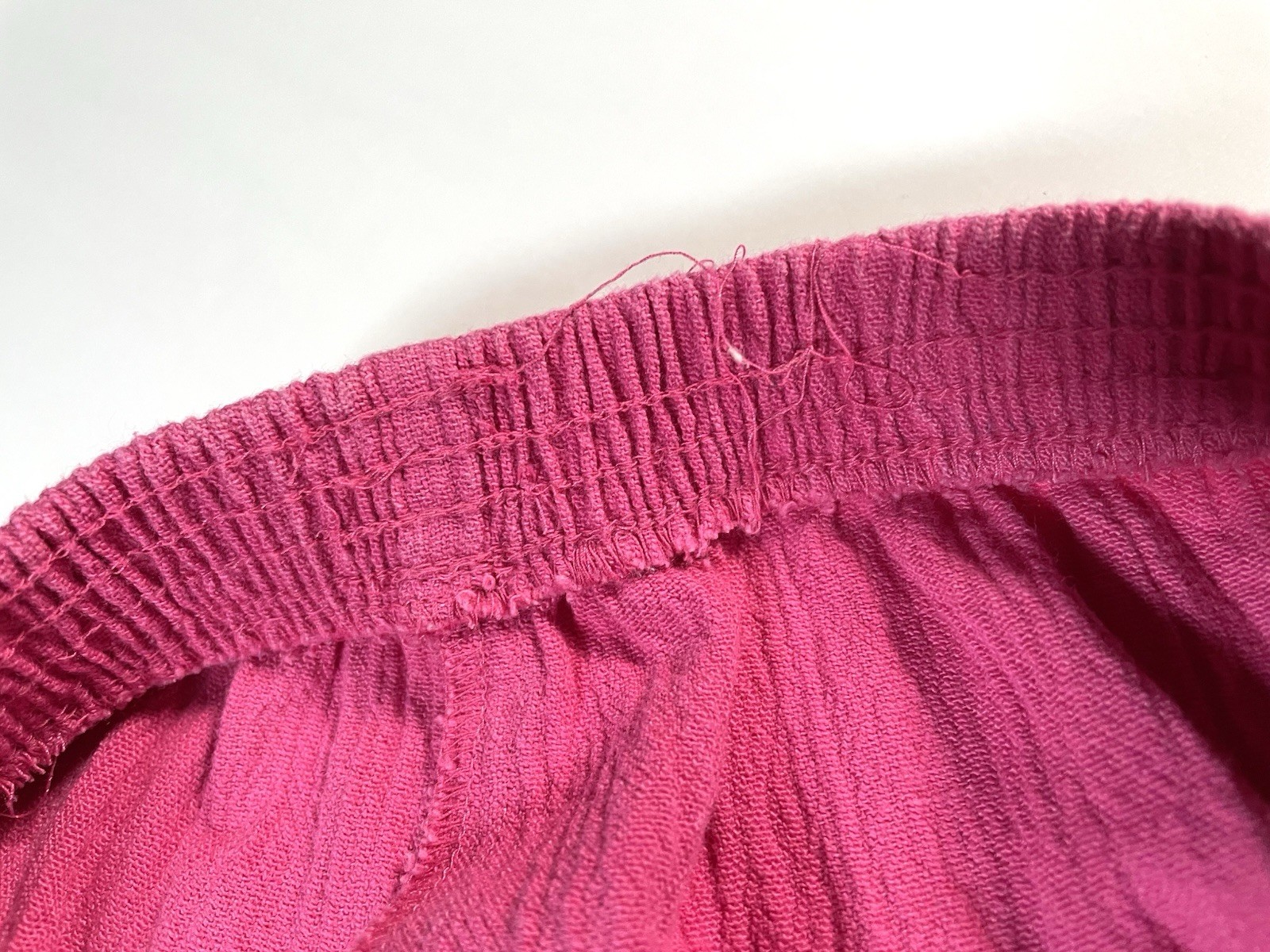 Blair Vintage Koolots Capri Pants Elastic Waist High Rise Wide Leg Size 10 Pink