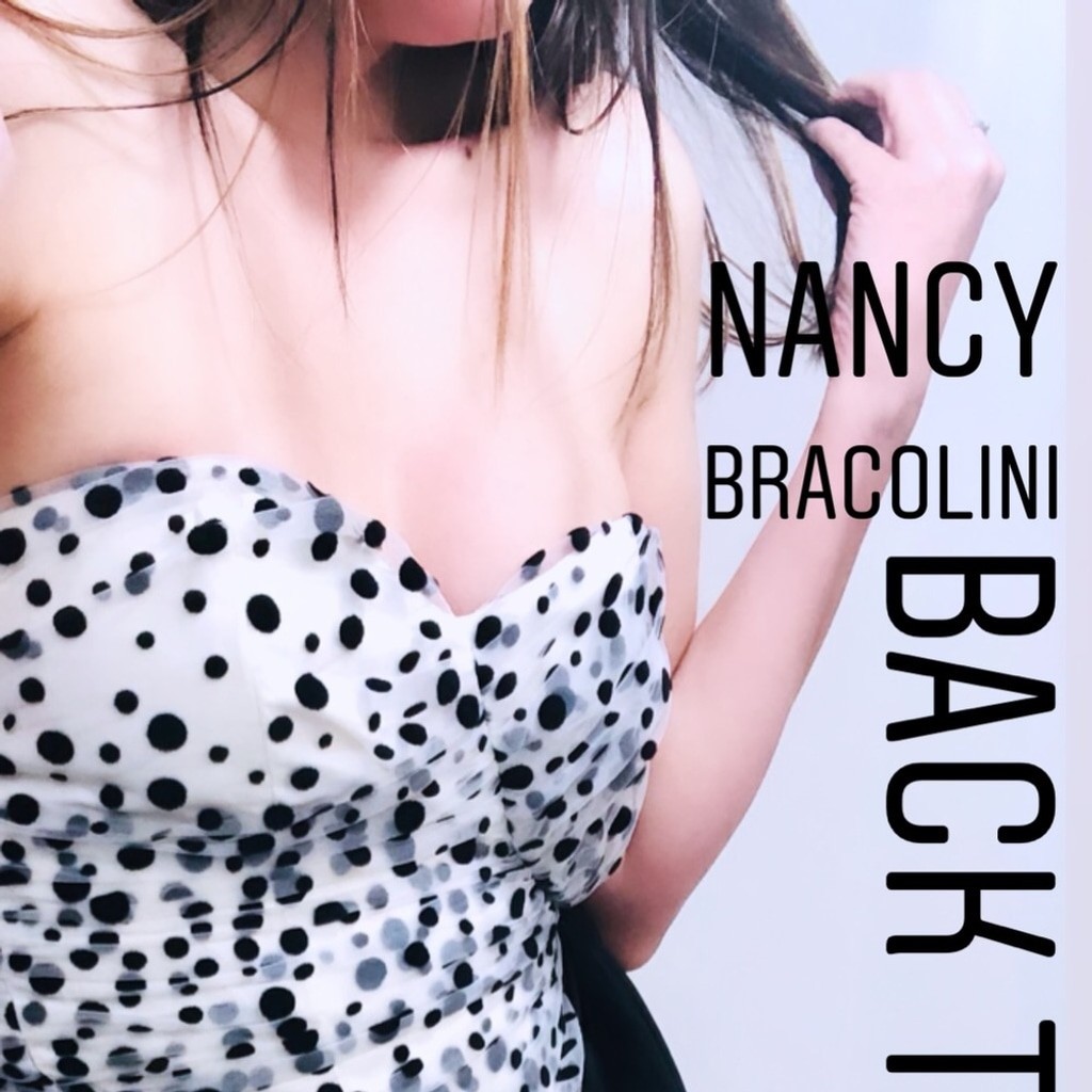 Vintage Nancy Bracoloni Polka Dot tulle strapless Bubble Skirt Dress