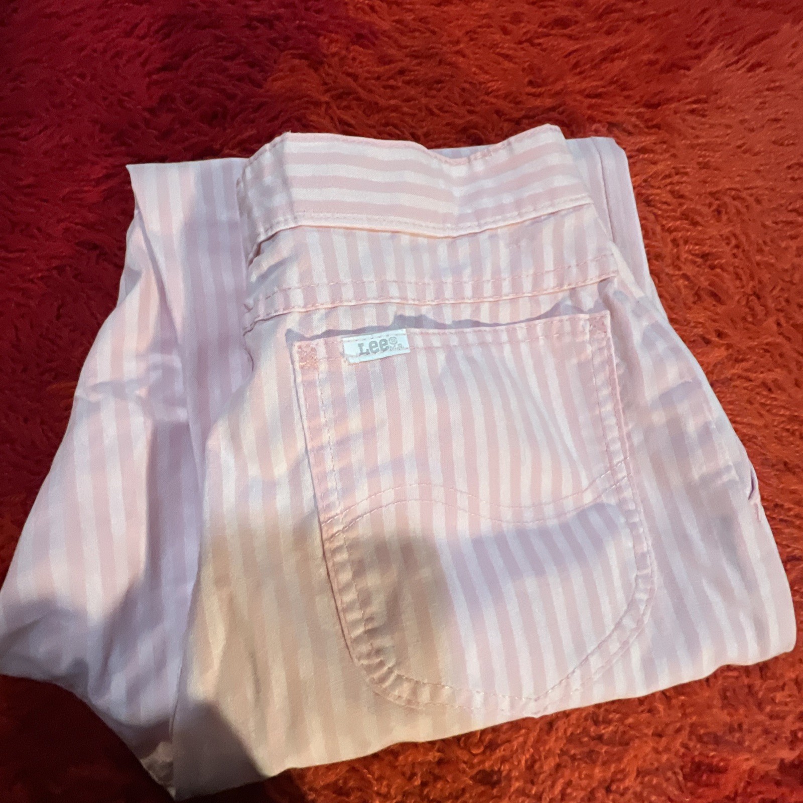 Vtg 80s Lee Pleated Mom Jeans USA Union Talon 42 Zip Retro Pink Barbie 6