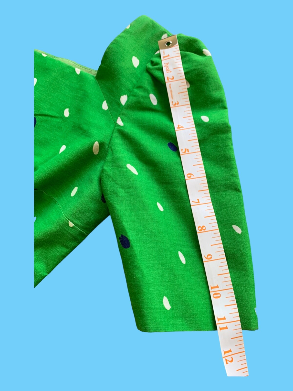1970’s POSH by Jay Anderson True Vintage Green Cotton Dress