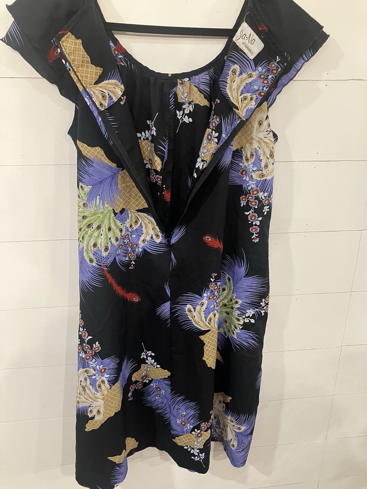 Vintage 60’s Ja Na of Hawaii Women’s Hawaiian Dress Size 10