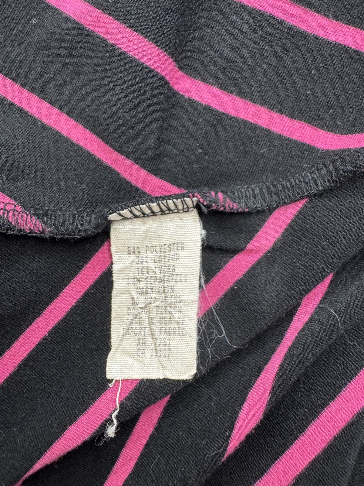 Vintage 90s Betsey Johnson New York Optical Stripe Illusion Skater Dress – PS