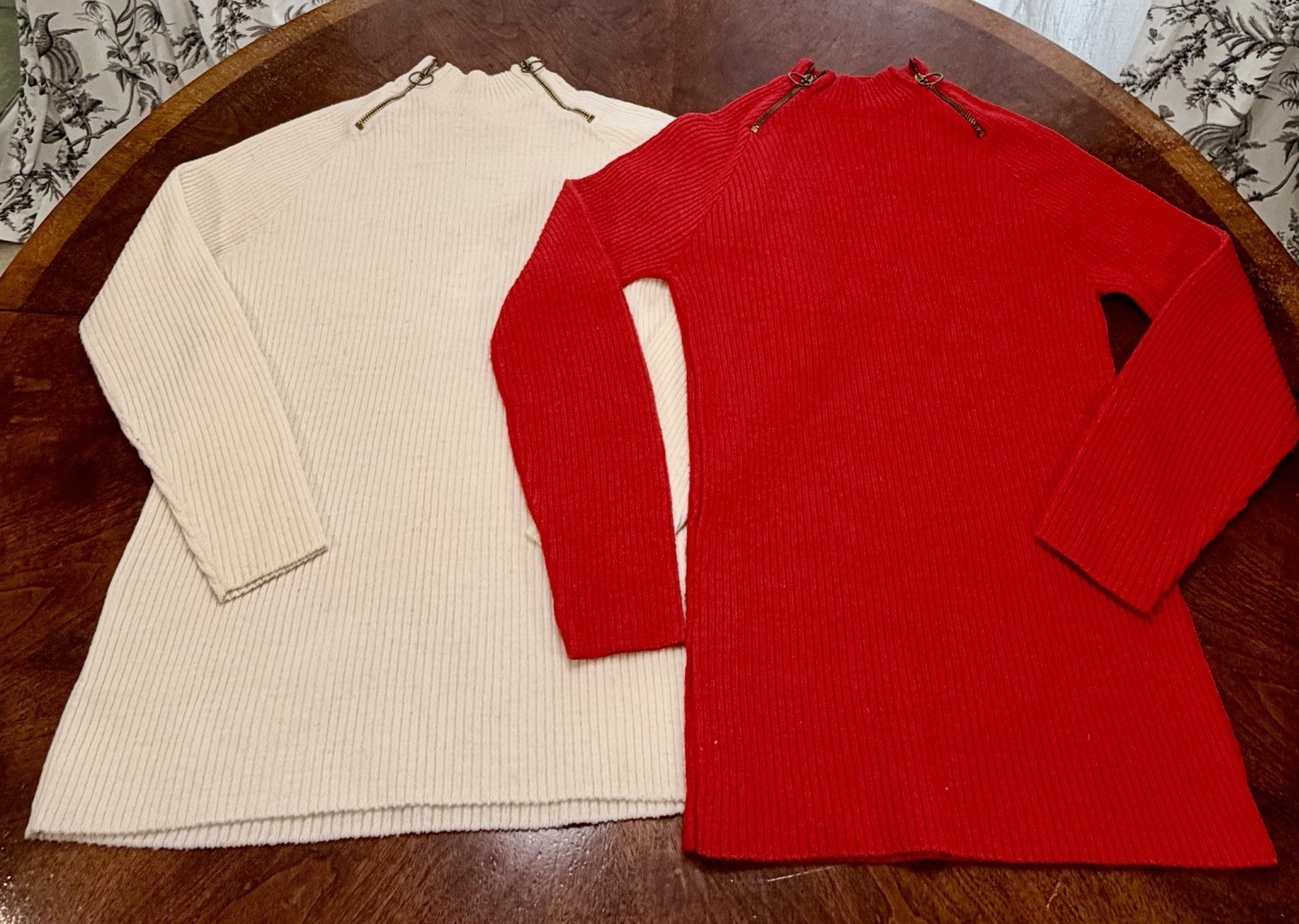2 Vintage 1970s Women’s Bradley Sweaters with Zippers