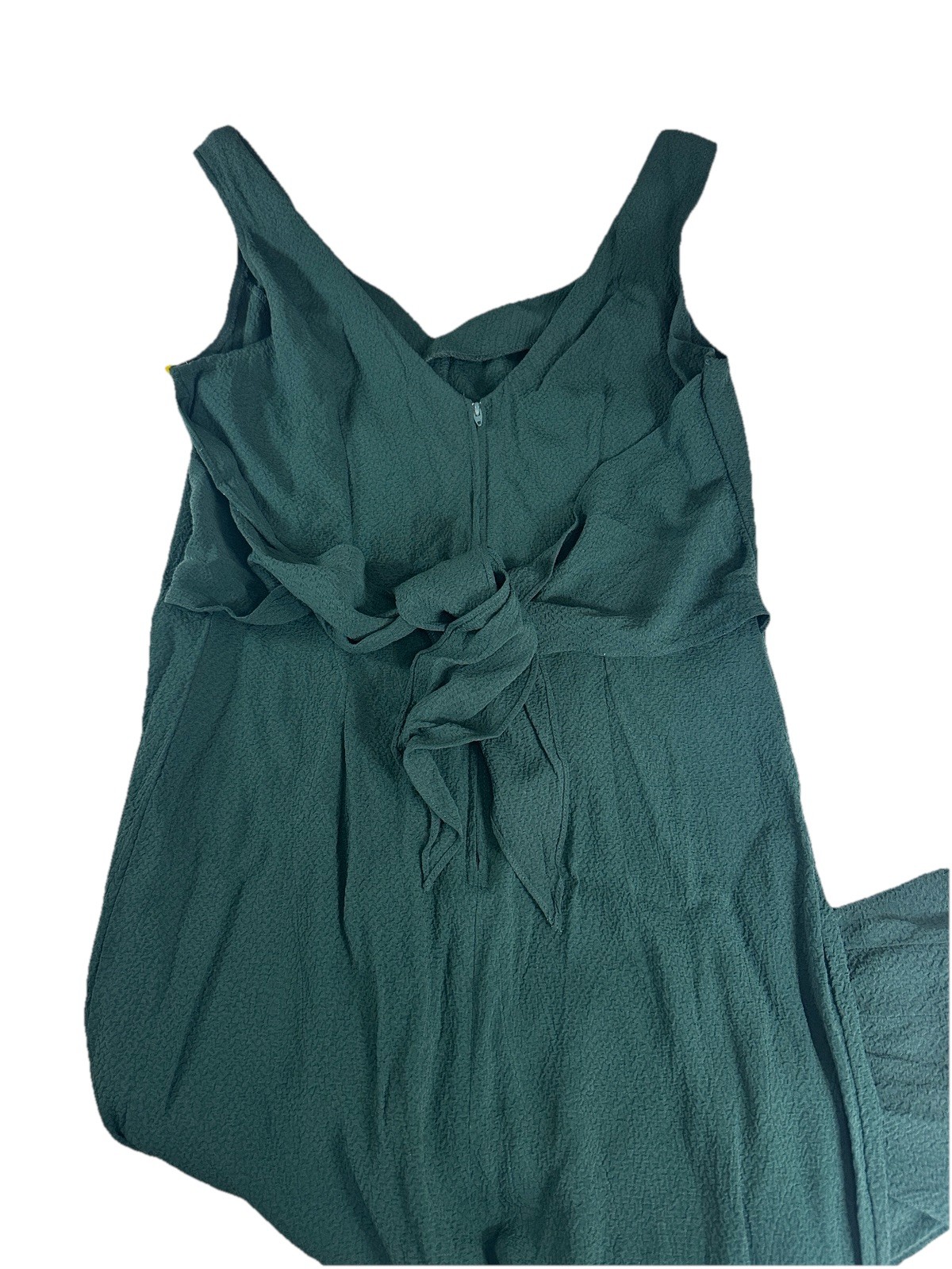 Vintage Green Dress NWT Carson Pirie Scott Size 11 – Sleeveless Button Midi